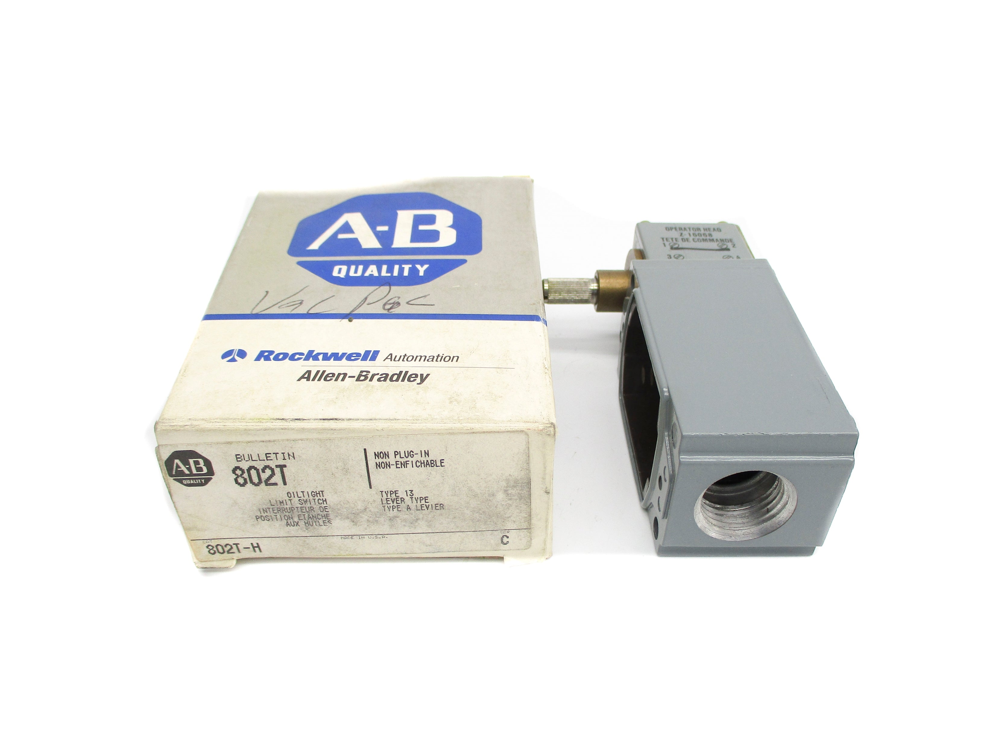 ALLEN BRADLEY 802T-H SER. C (GY/BL) (AS PICTURED) NSMP