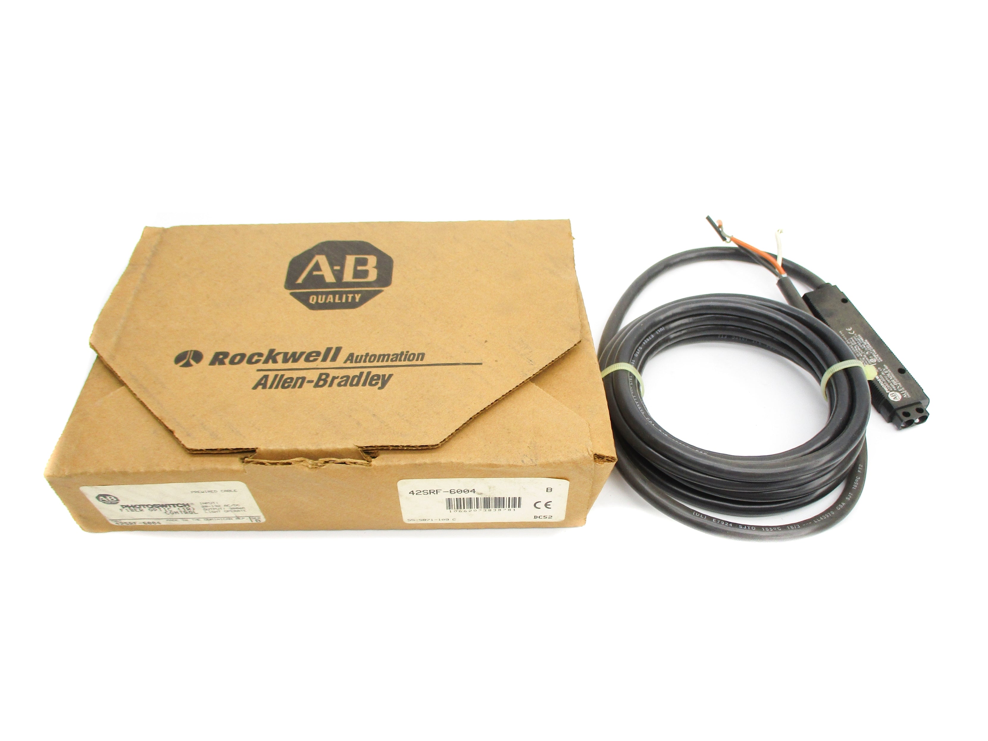 ALLEN BRADLEY 42SRF-6004 SER. B (BR/WH) NSMP