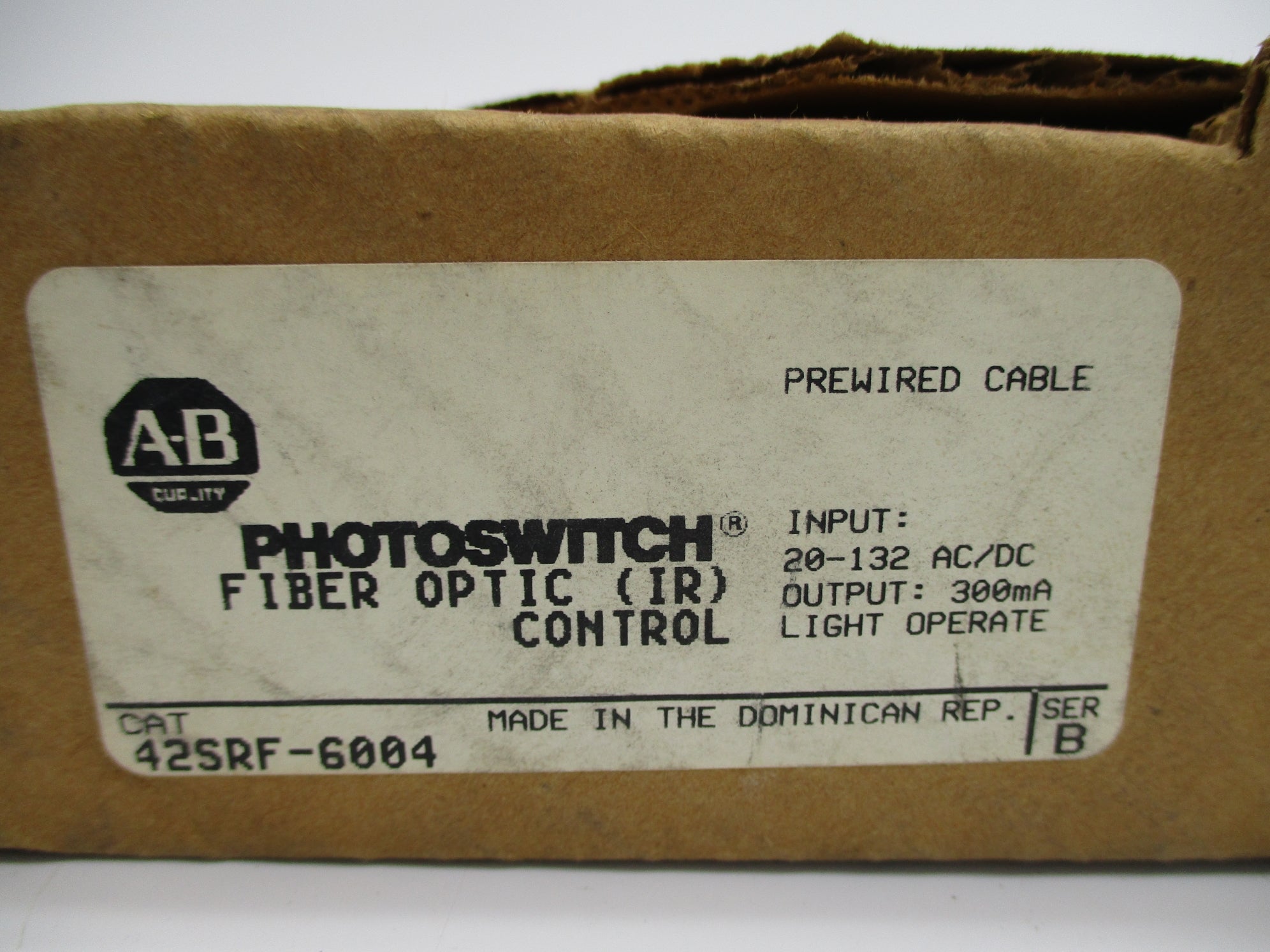 ALLEN BRADLEY 42SRF-6004 SER. B (BR/WH) NSMP