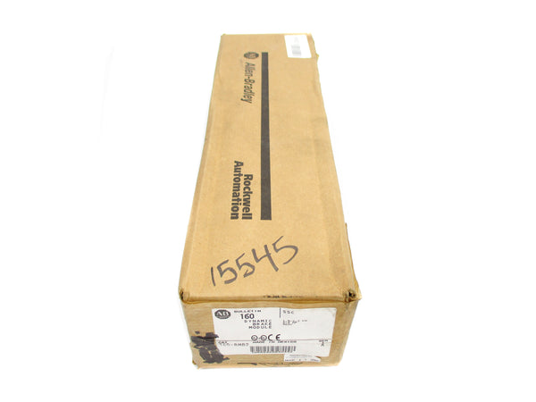ALLEN BRADLEY 160-BMB2 SER. A (BR/WH) NSFS