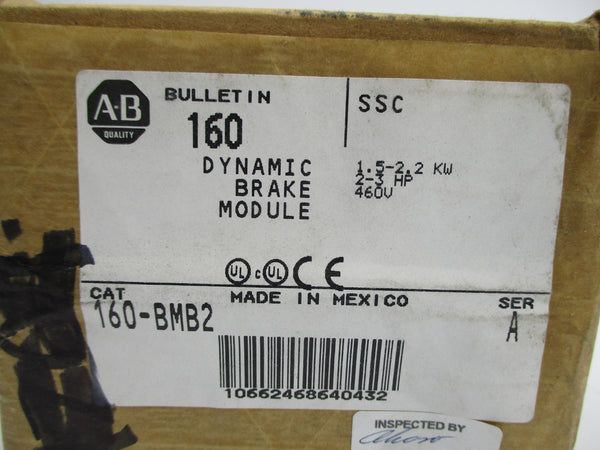 ALLEN BRADLEY 160-BMB2 SER. A (BR/WH) NSFS