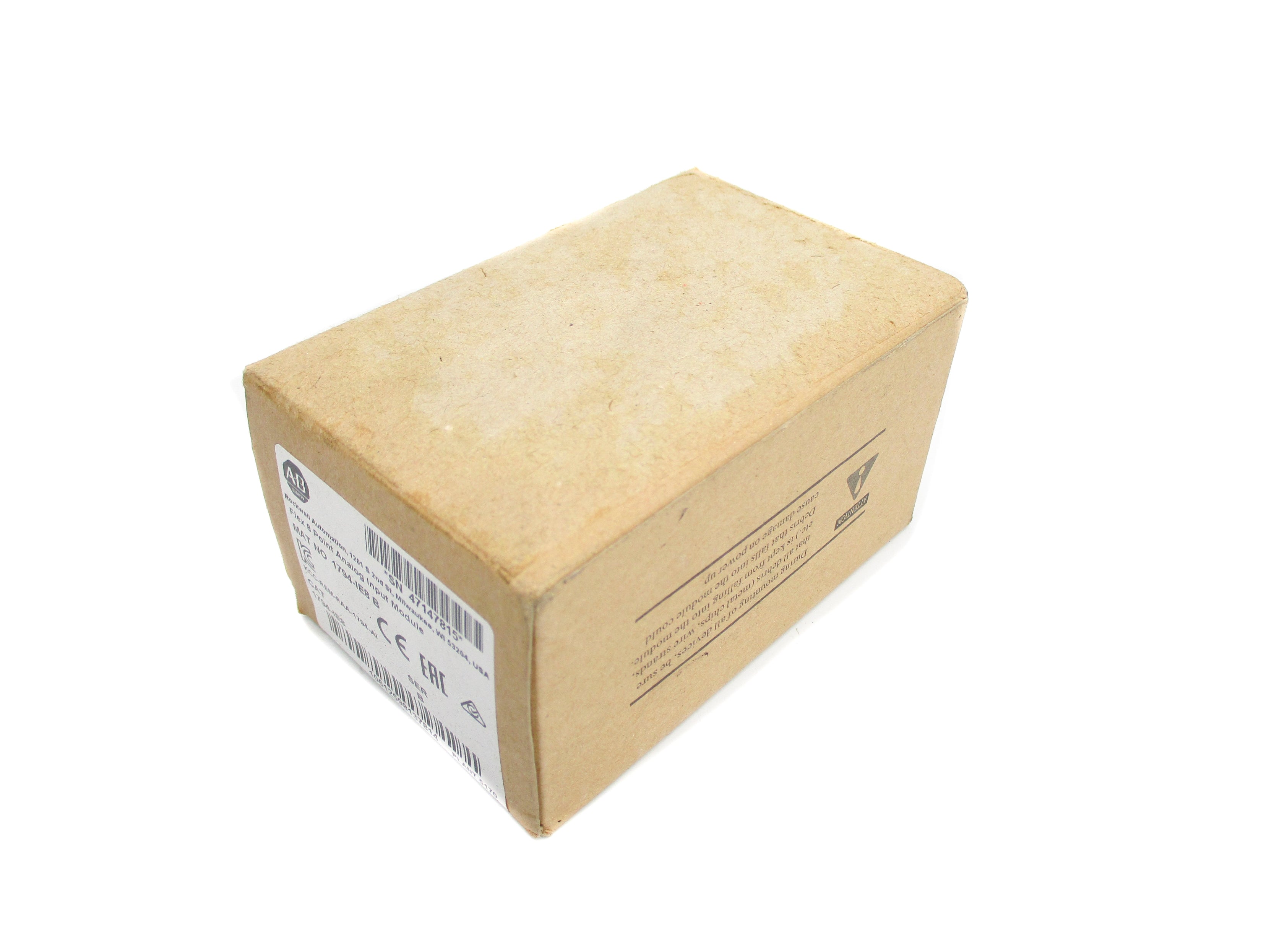 ALLEN BRADLEY 1794-IE8 SER. B DATE: 2016 NSFS