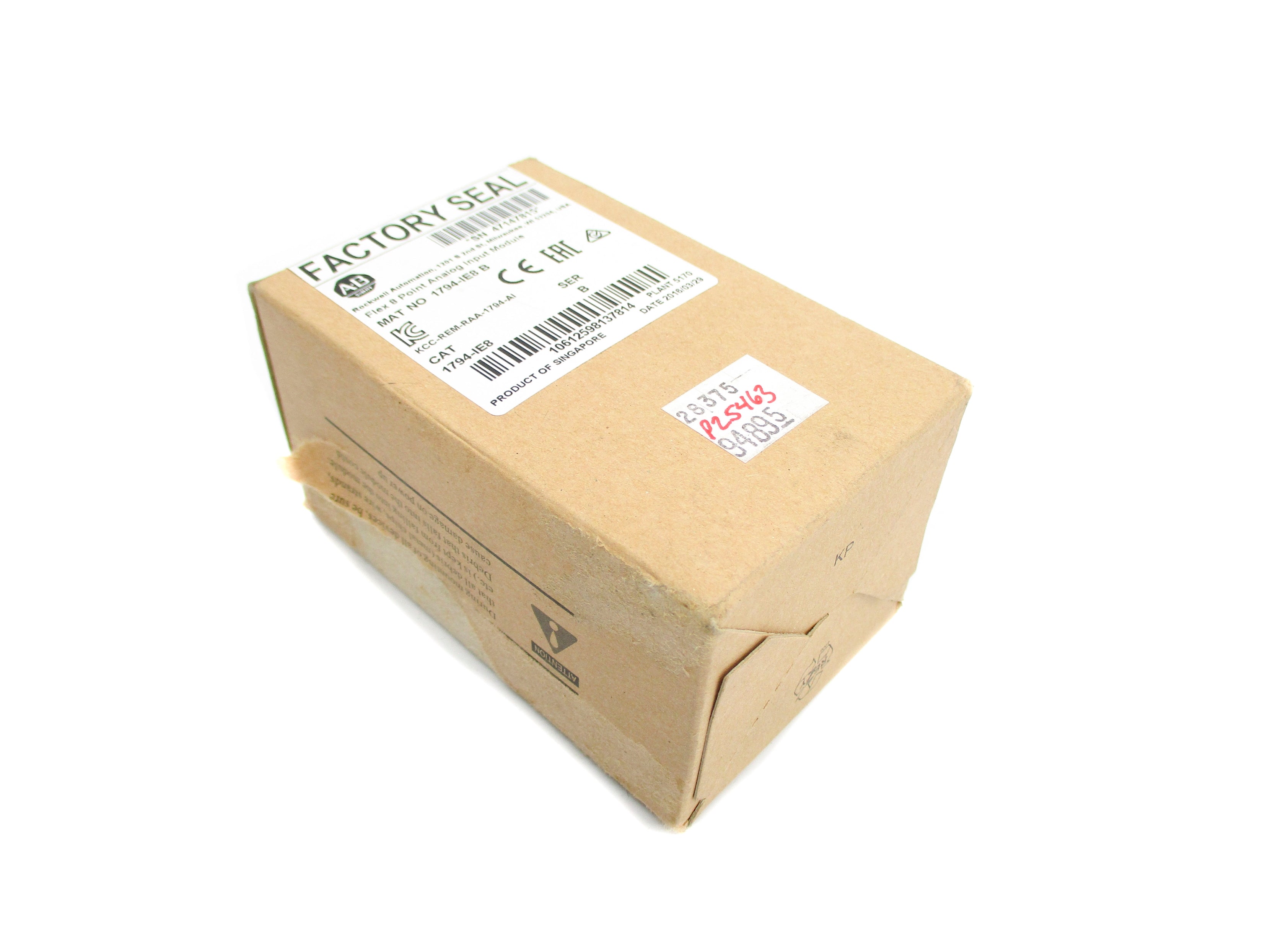 ALLEN BRADLEY 1794-IE8 SER. B DATE: 2016 NSFS