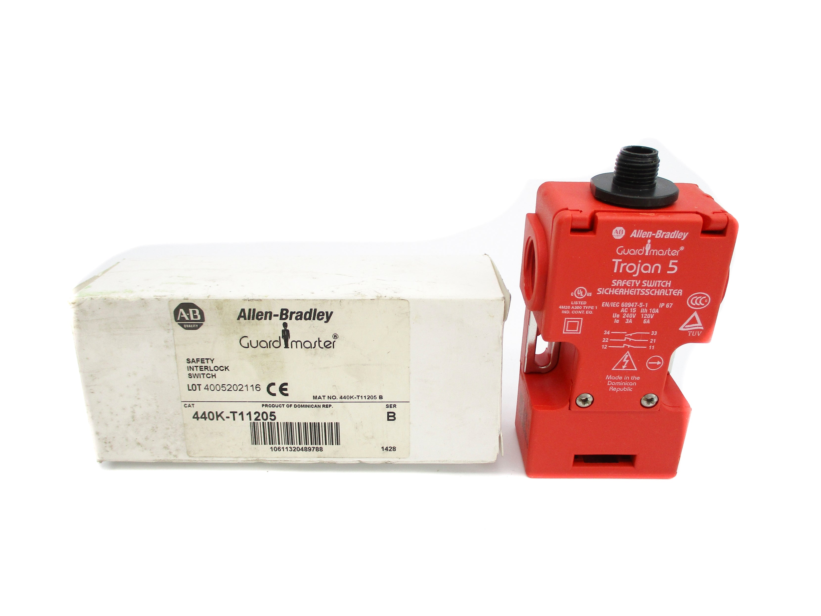 ALLEN BRADLEY 440K-T11205 SER. B (WH) NSMP