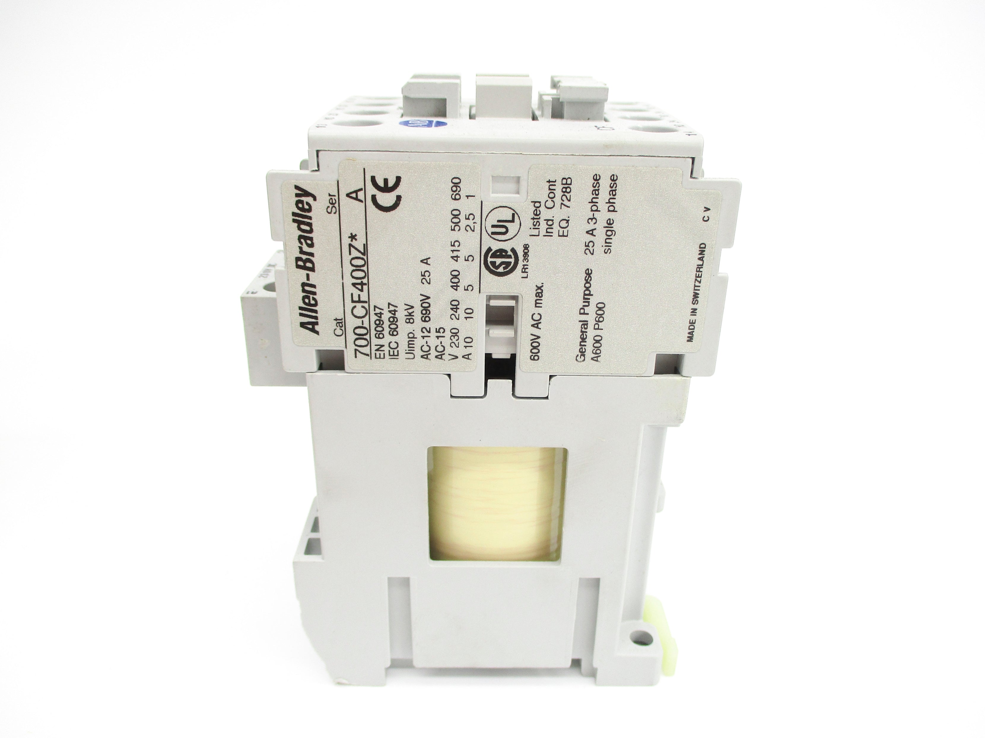 INDUSTRIAL SPARE PART 700-CF400ZF SER. A 230VDC (AS PICTURED) (BR/WH) NSMP