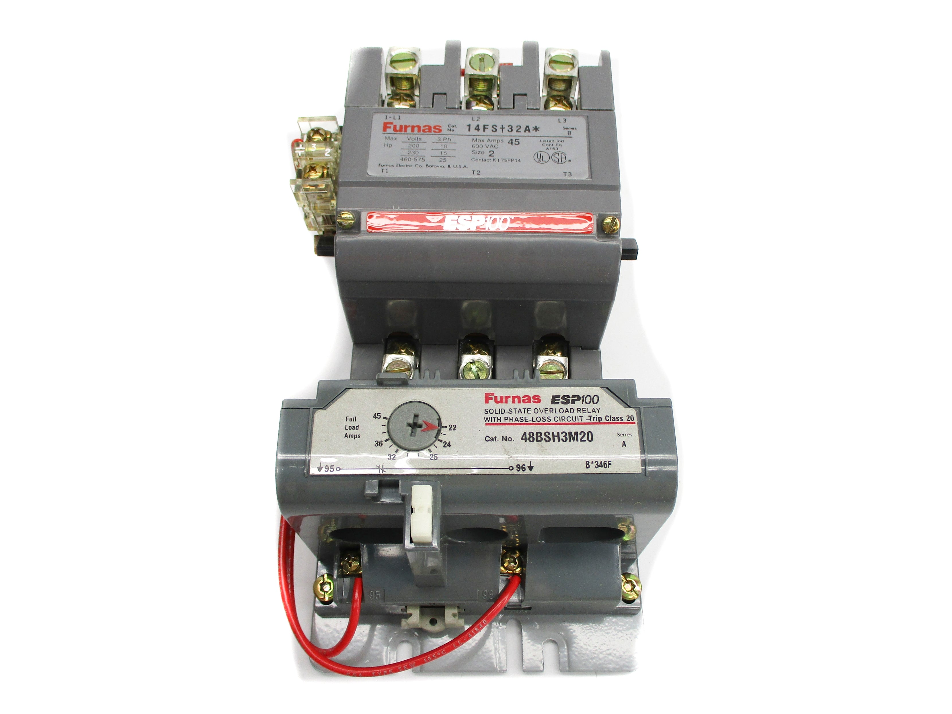 FURNAS 14FS+32A SER. B W/ 48BSH3M20 SER. A 22-45A 110-120/220-240V NSNP