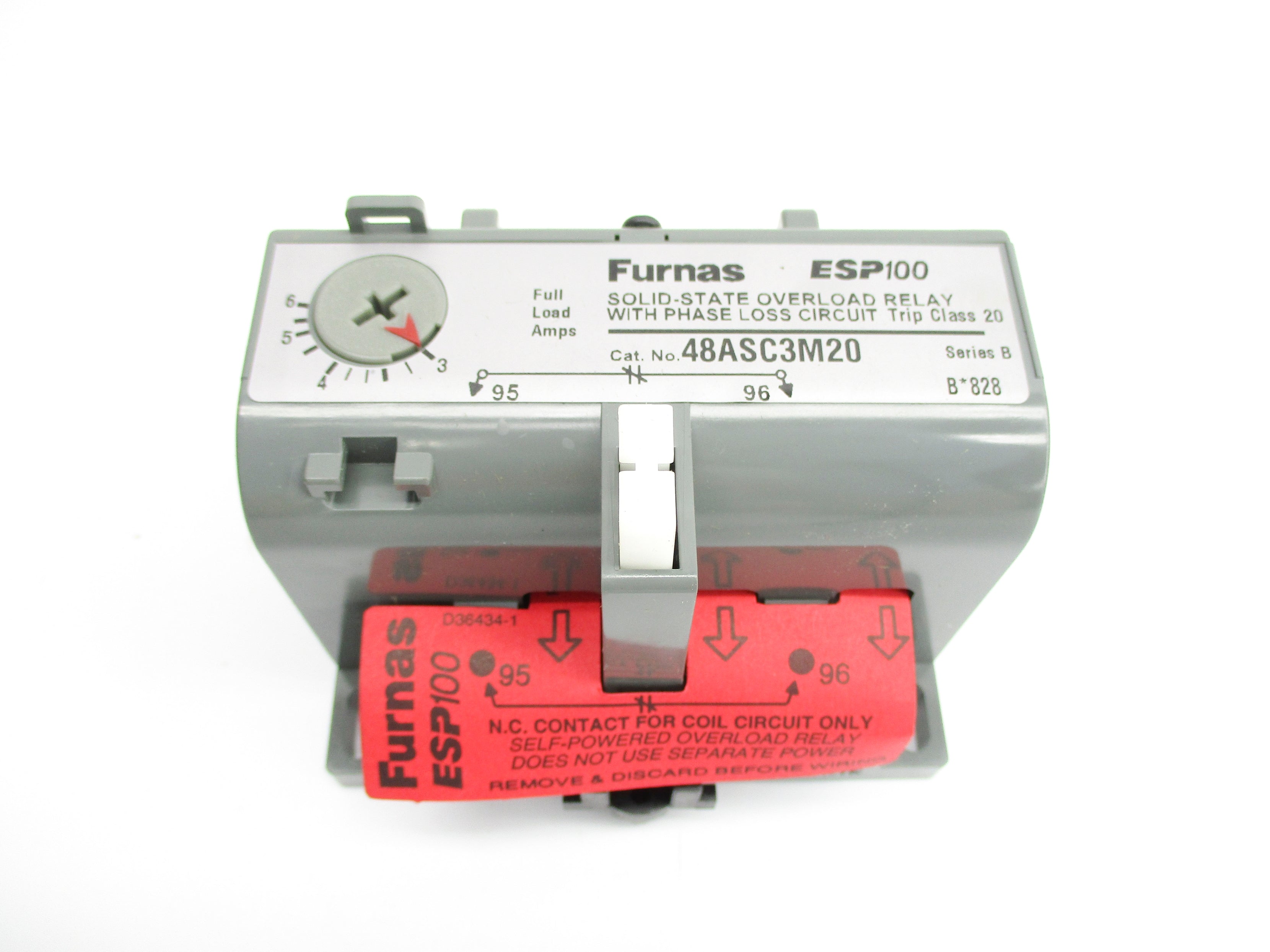 FURNAS 48ASC3M20 SER. B 3-6A 600VAC NSMP