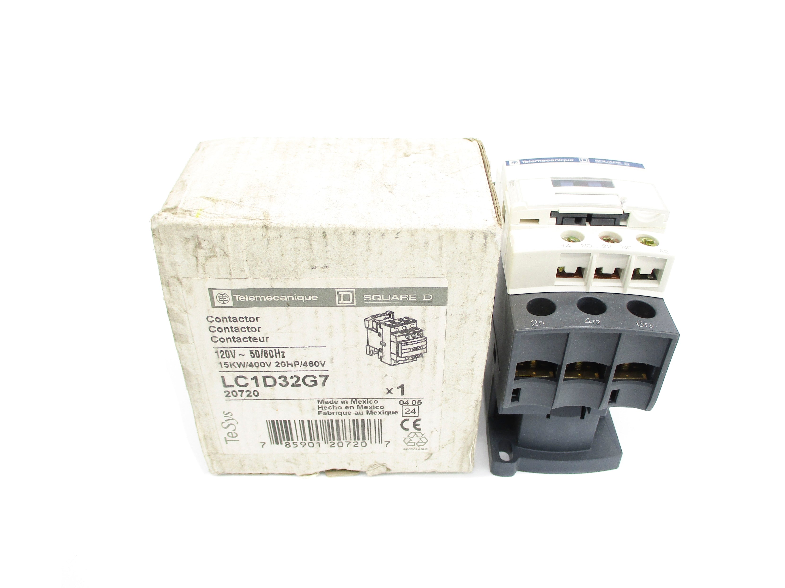 TELEMECANIQUE LC1D32G7 120V NSMP
