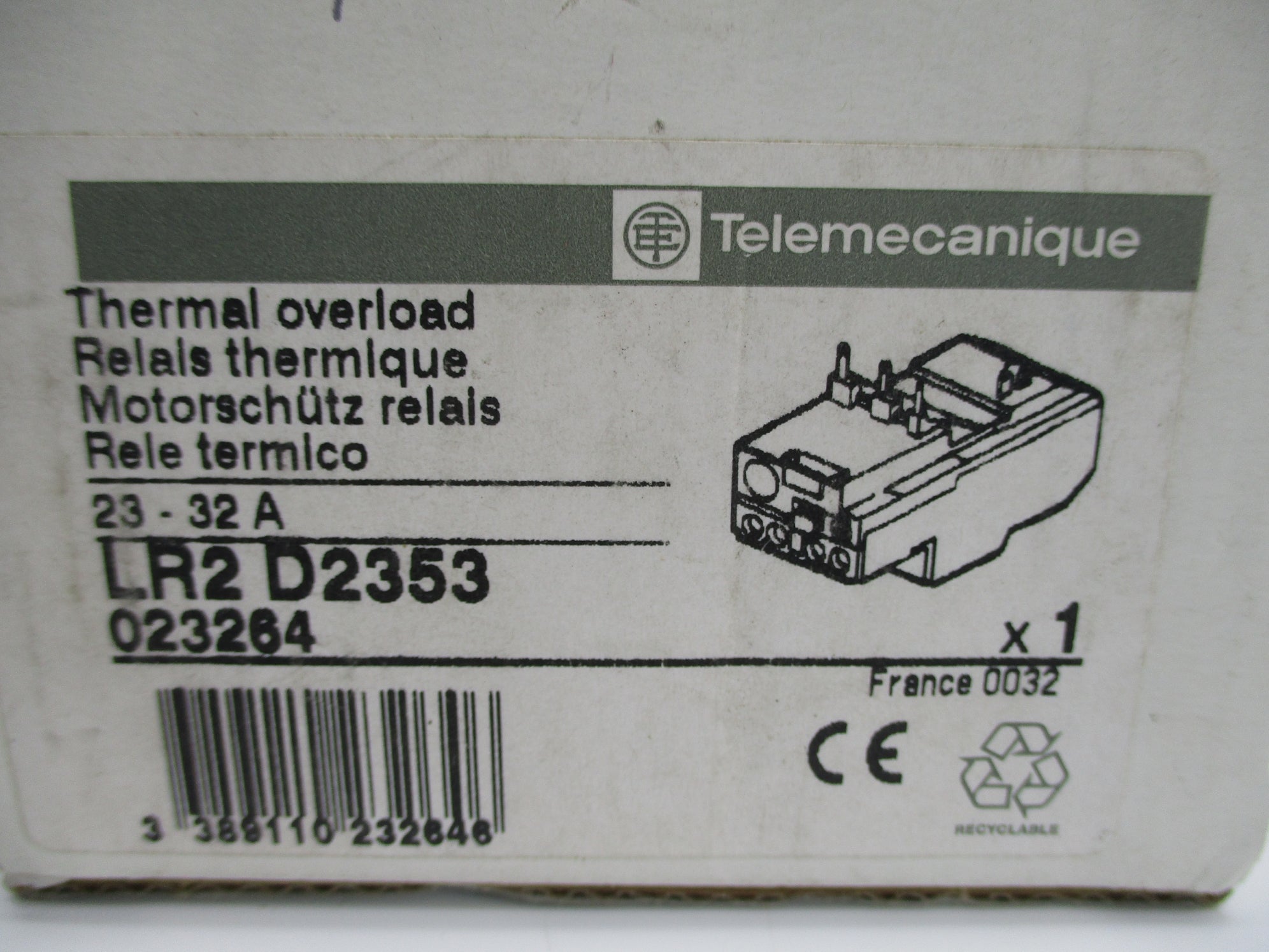 TELEMECANIQUE LR2D2353 23-32A NSMP
