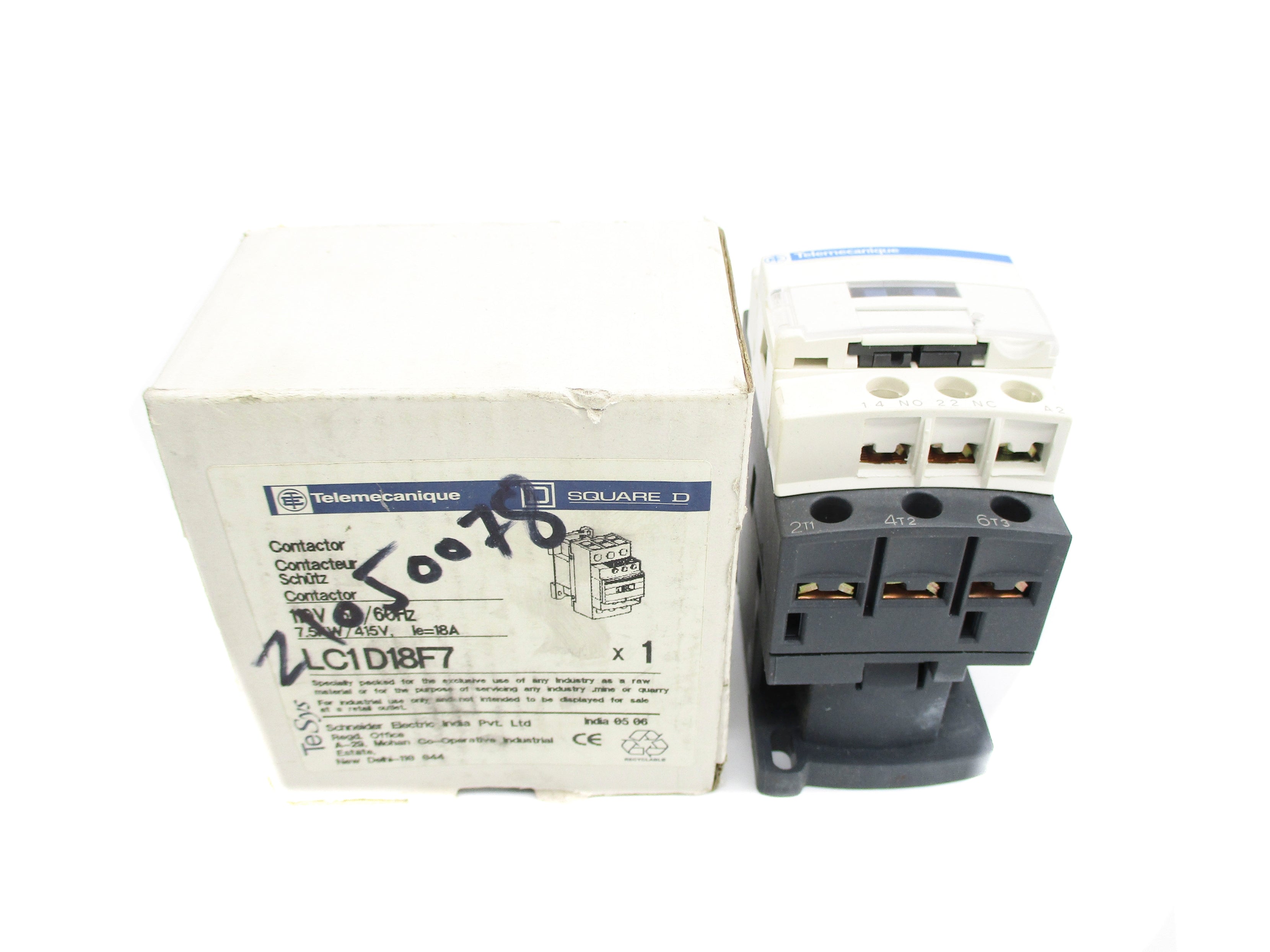 TELEMECANIQUE LC1D18F7 110V NSMP