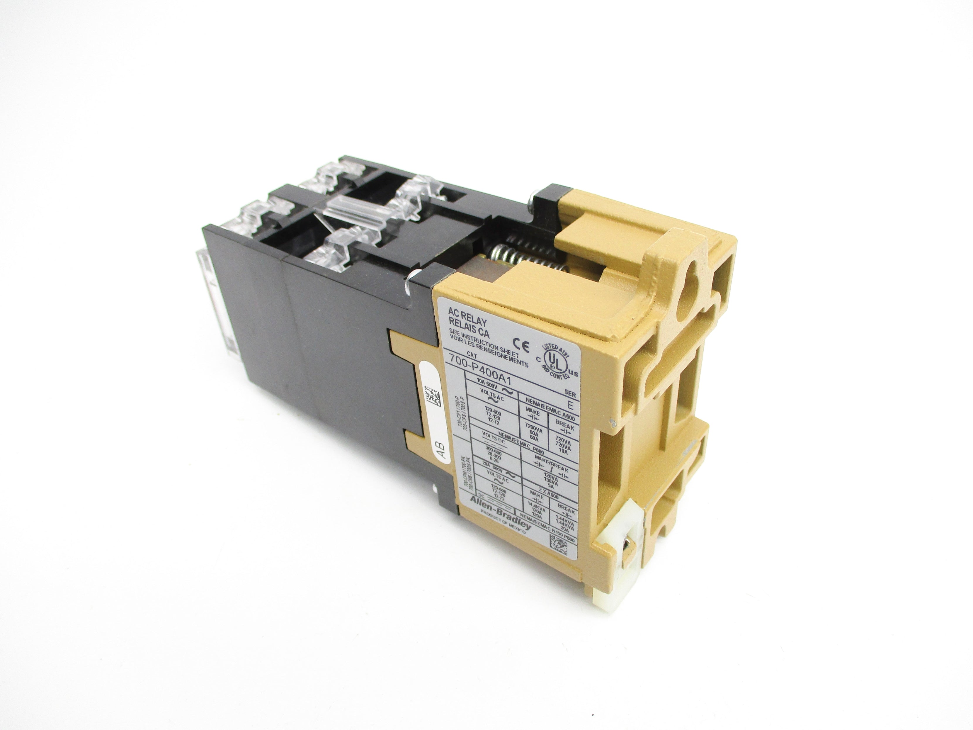ALLEN BRADLEY 700-P400A1 SER. E (NO COIL) NSNP