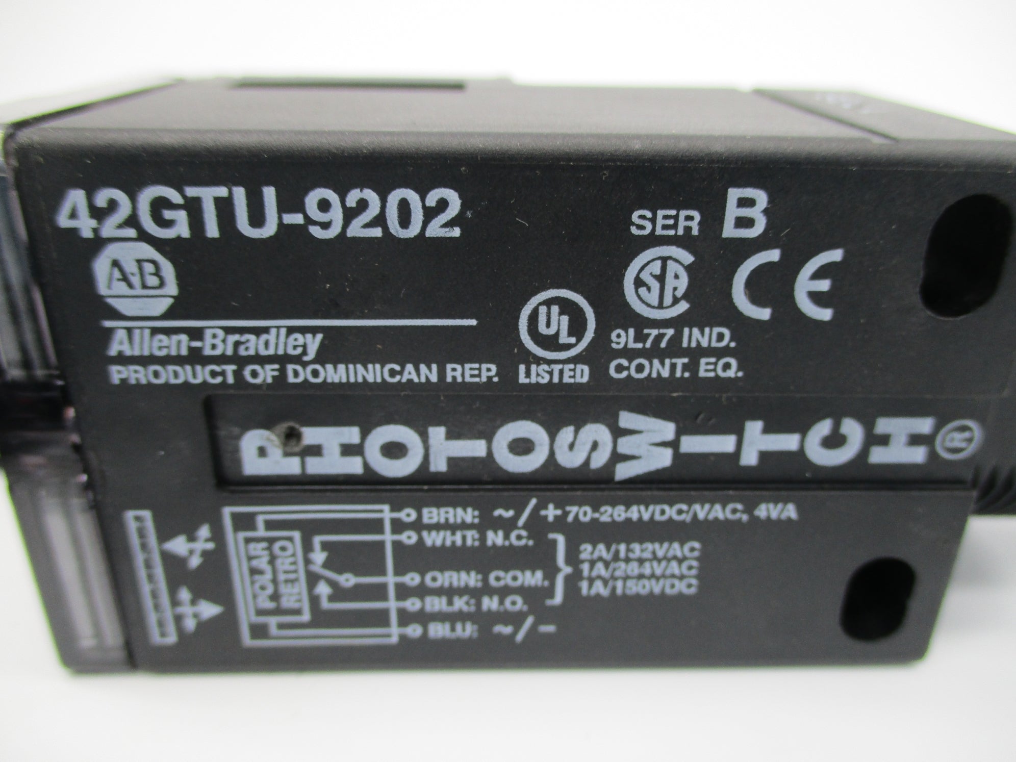 ALLEN BRADLEY 42GTU-9202 SER. B NSNP