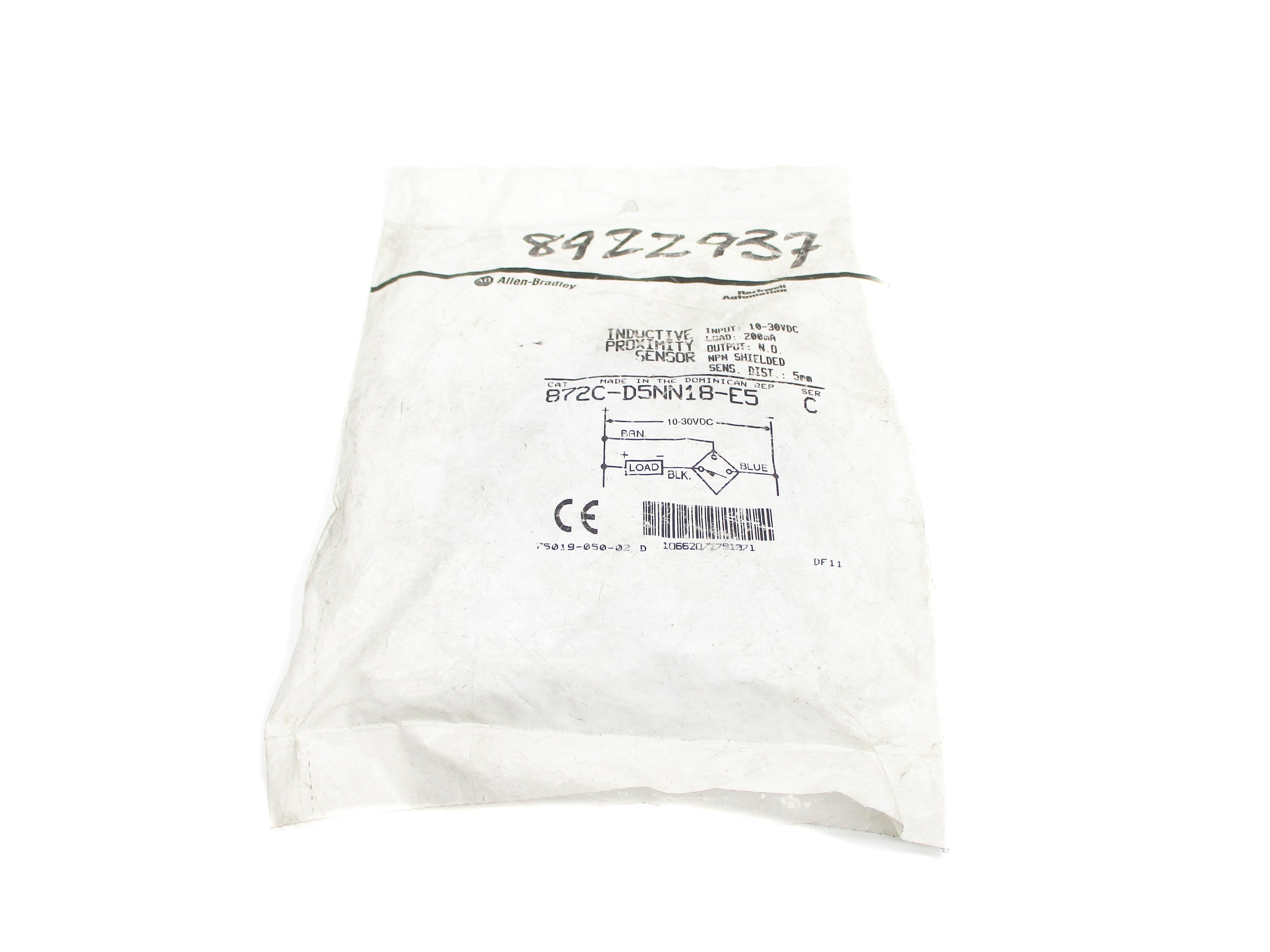 ALLEN BRADLEY 872C-D5NN18-E5 SER. C NSMP