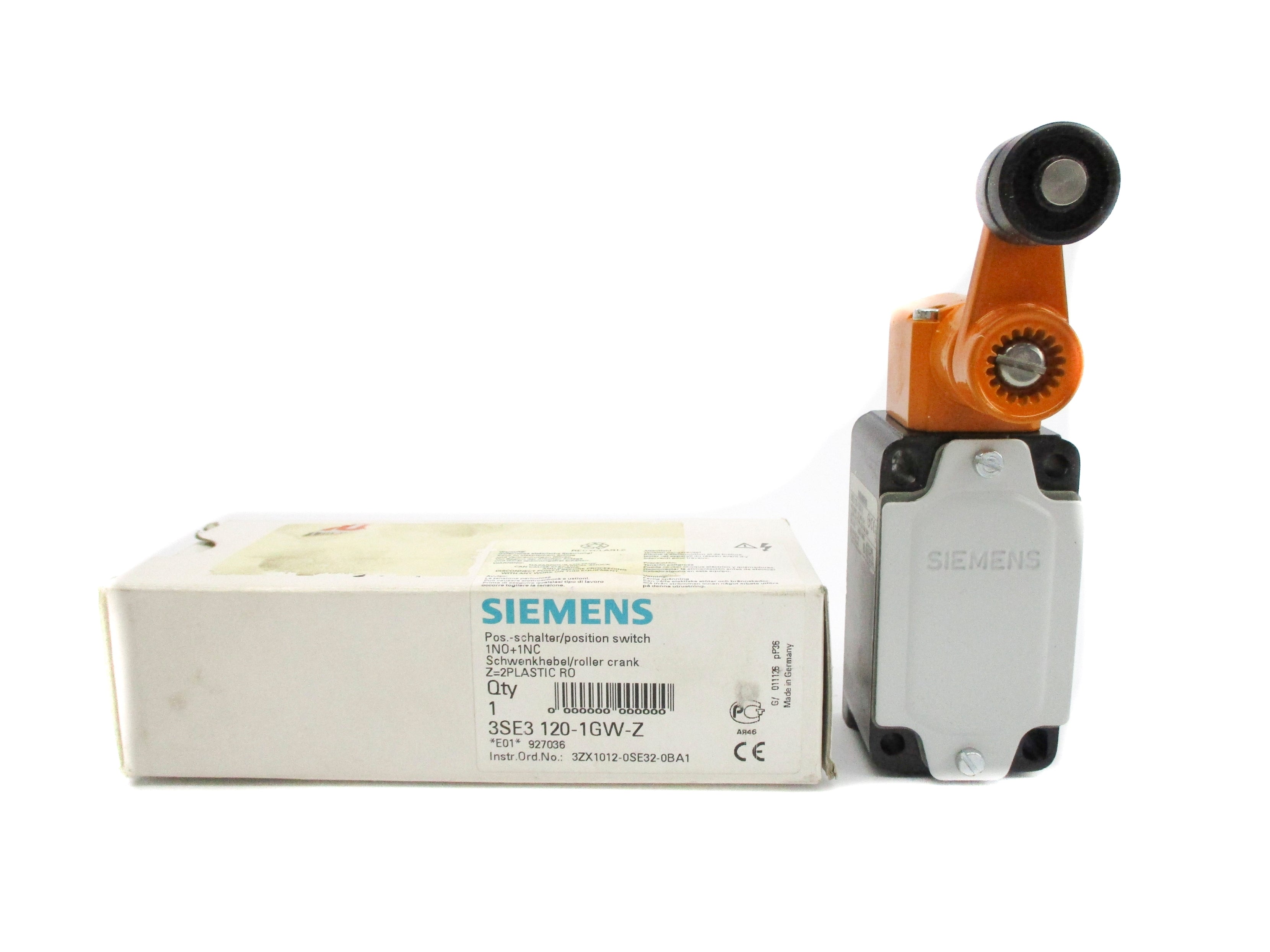 SIEMENS 3SE3120-1GW-Z NSMP