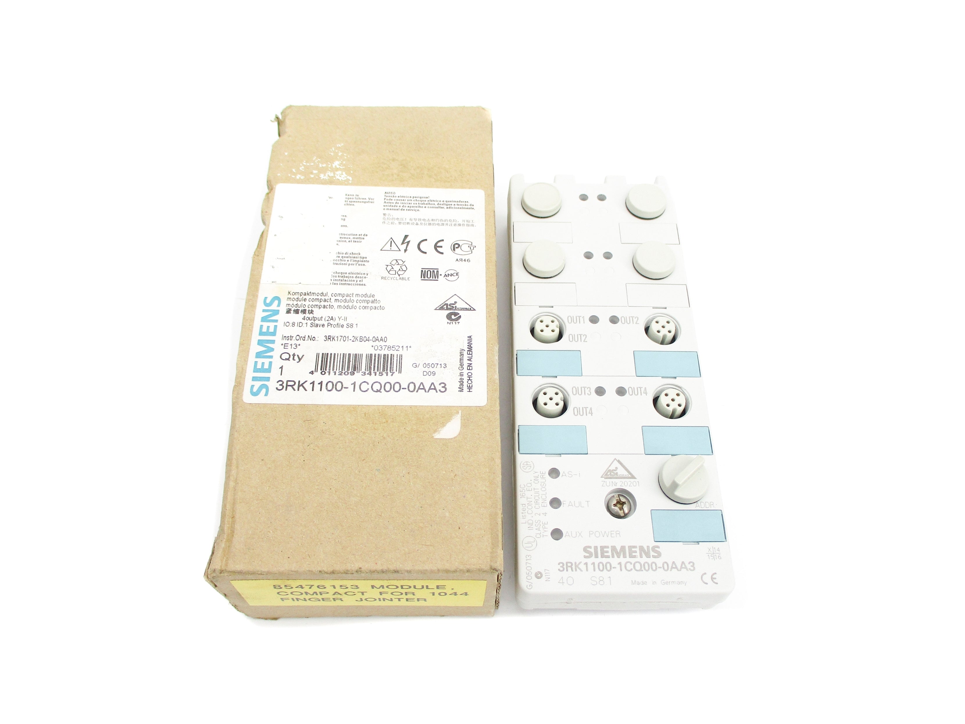 SIEMENS 3RK1100-1CQ00-0AA3 NSMP
