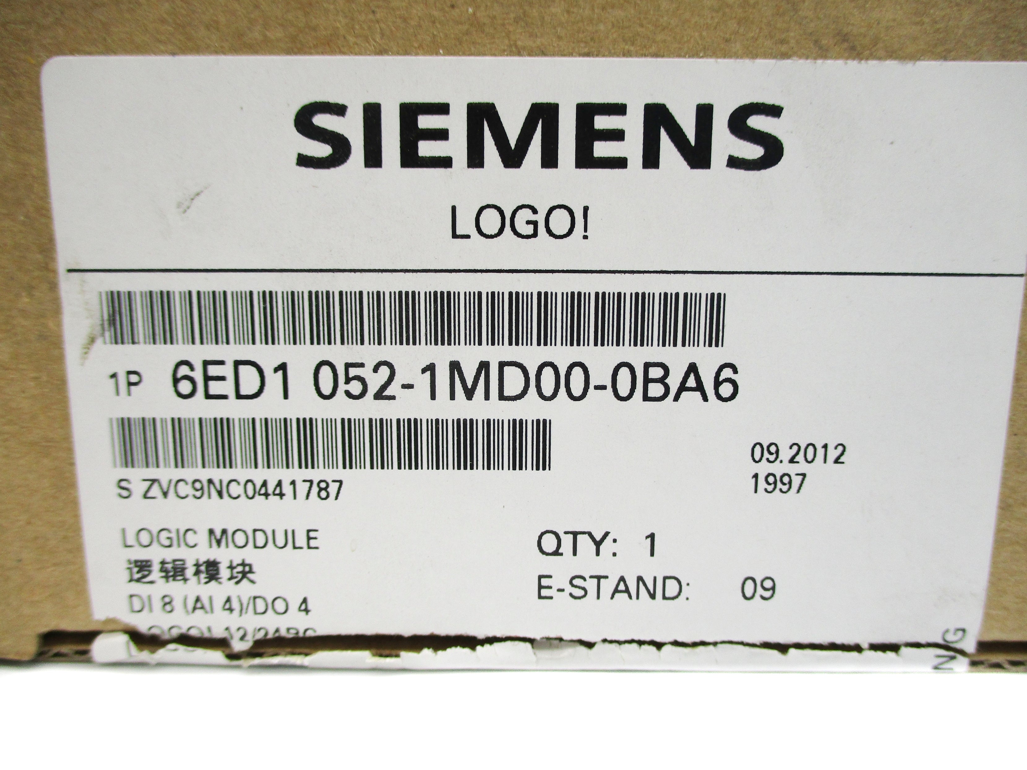 SIEMENS 6ED1052-1MD00-0BA6 NSMP