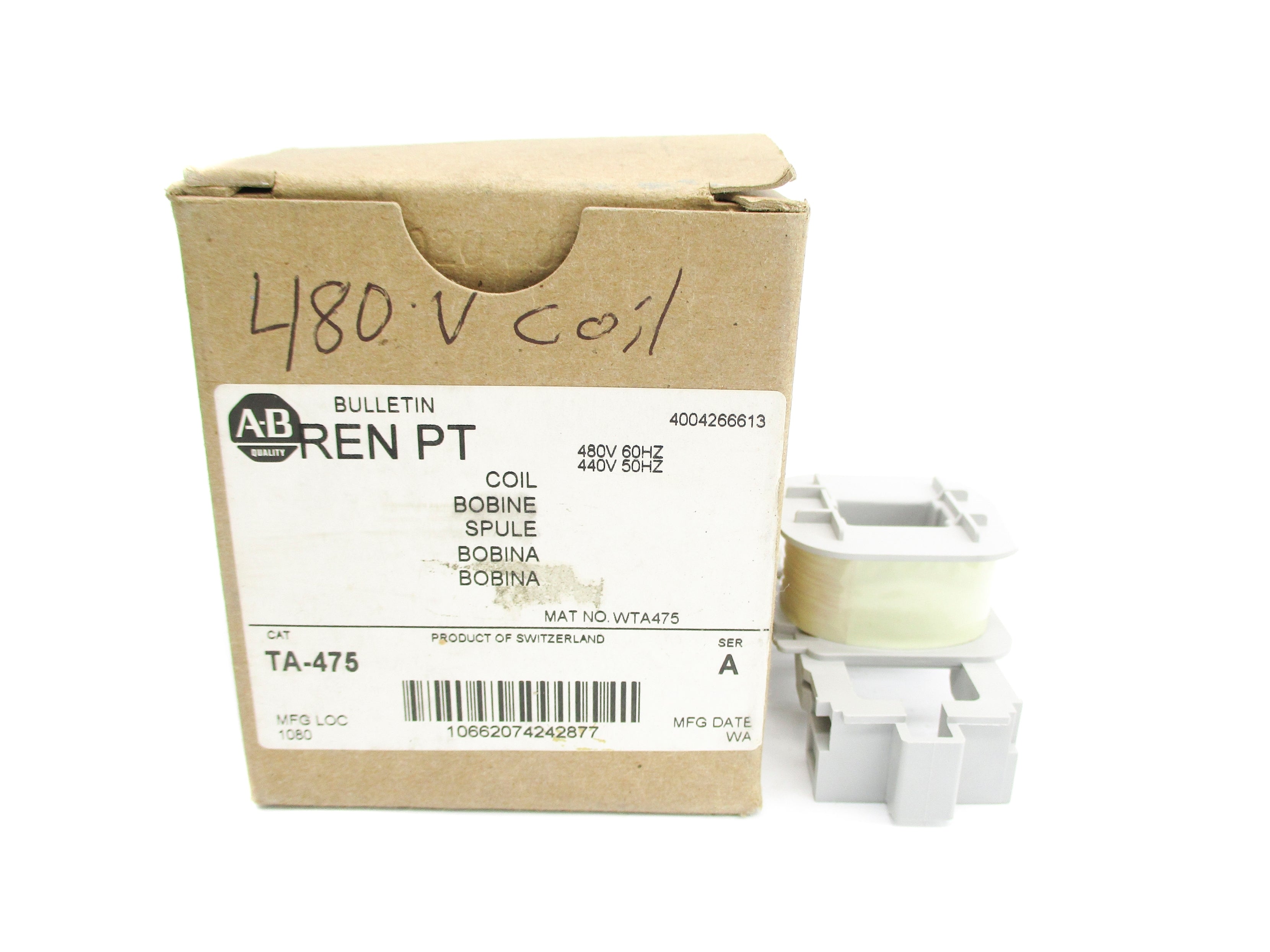 ALLEN BRADLEY TA-475 SER. A (BR/WH) NSMP