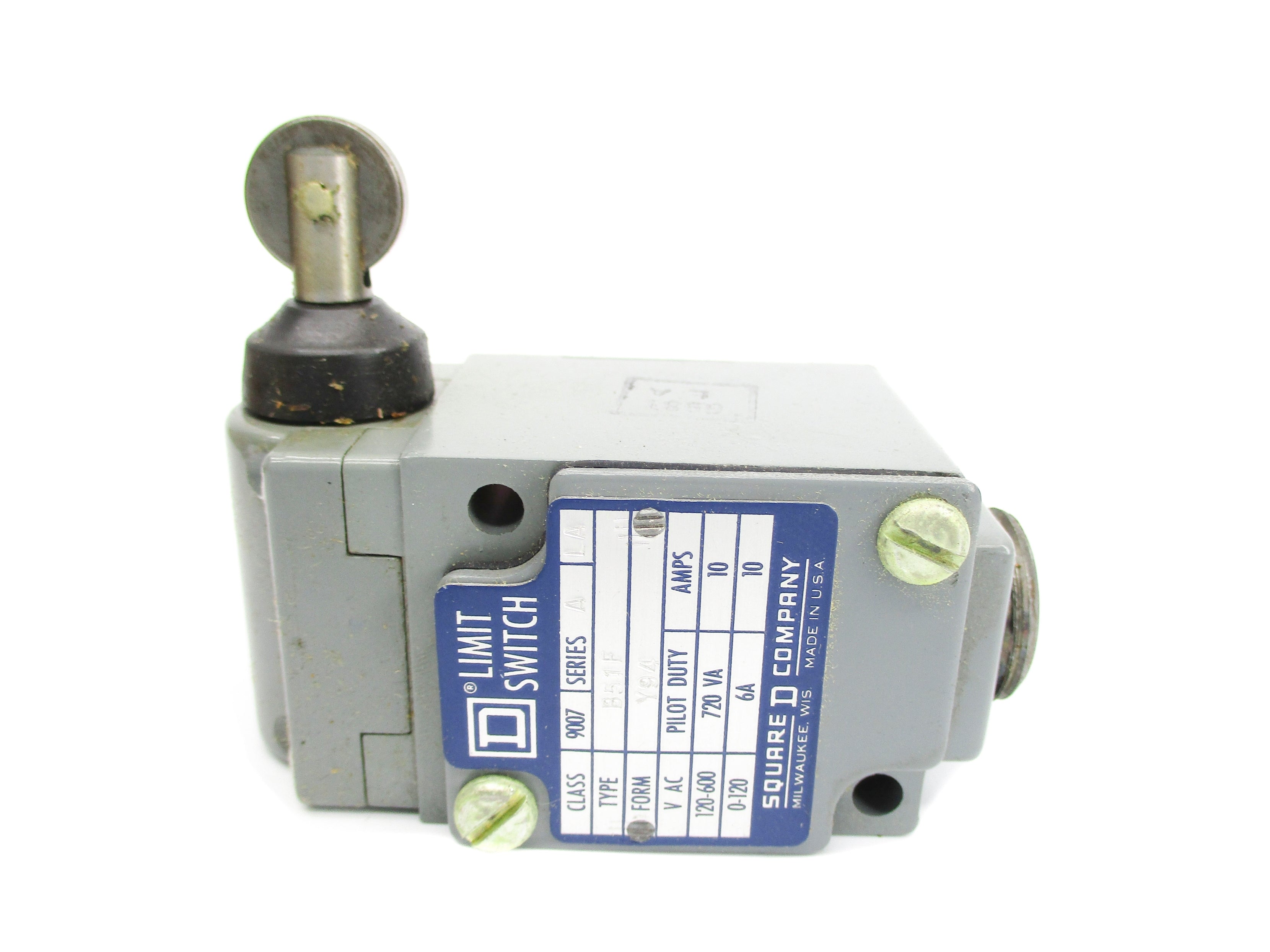 SQUARE D 9007B51F SER. A 120-600VAC 10A NSMP