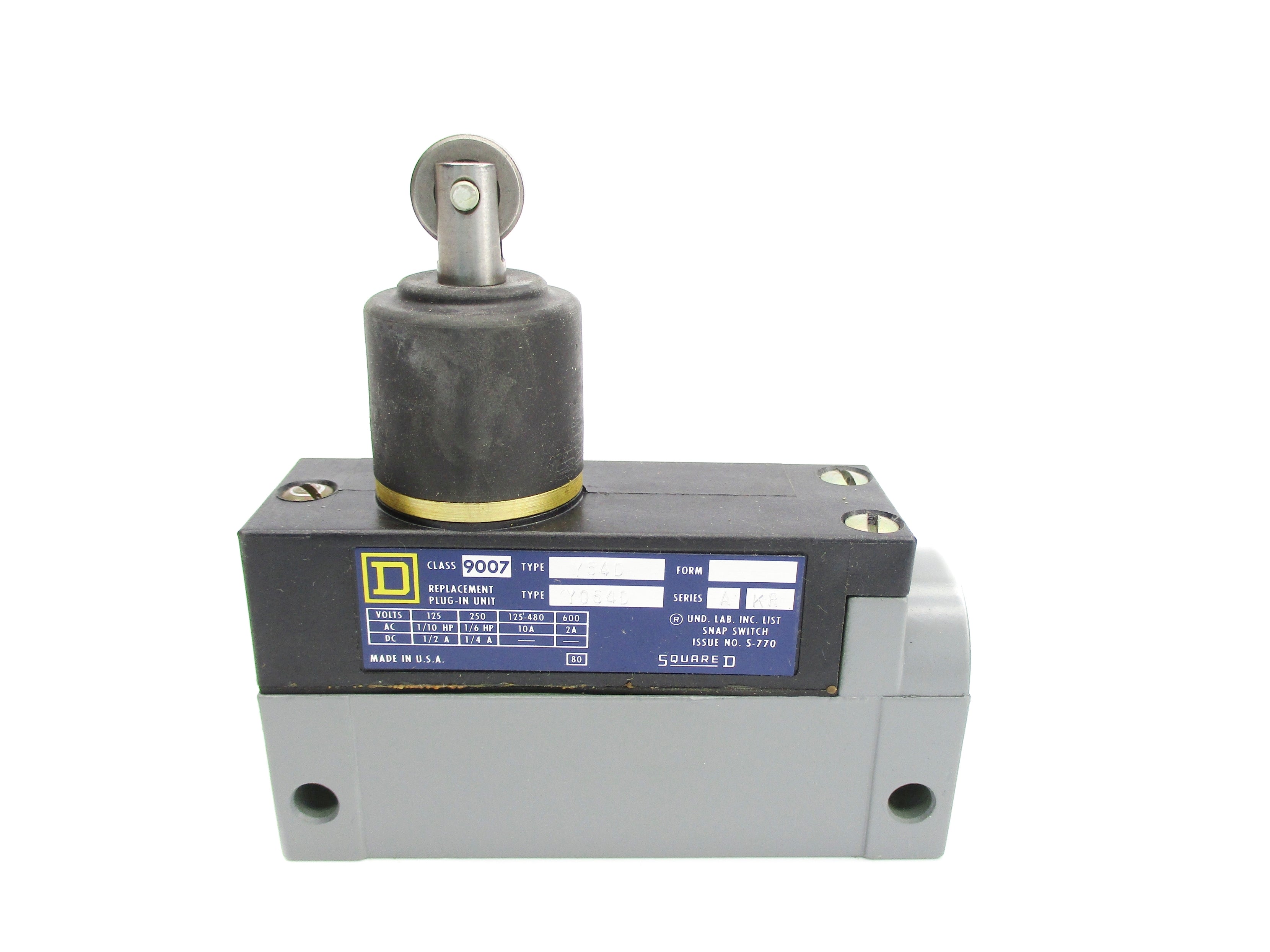 SQUARE D 9007Y54D SER. A UNMP