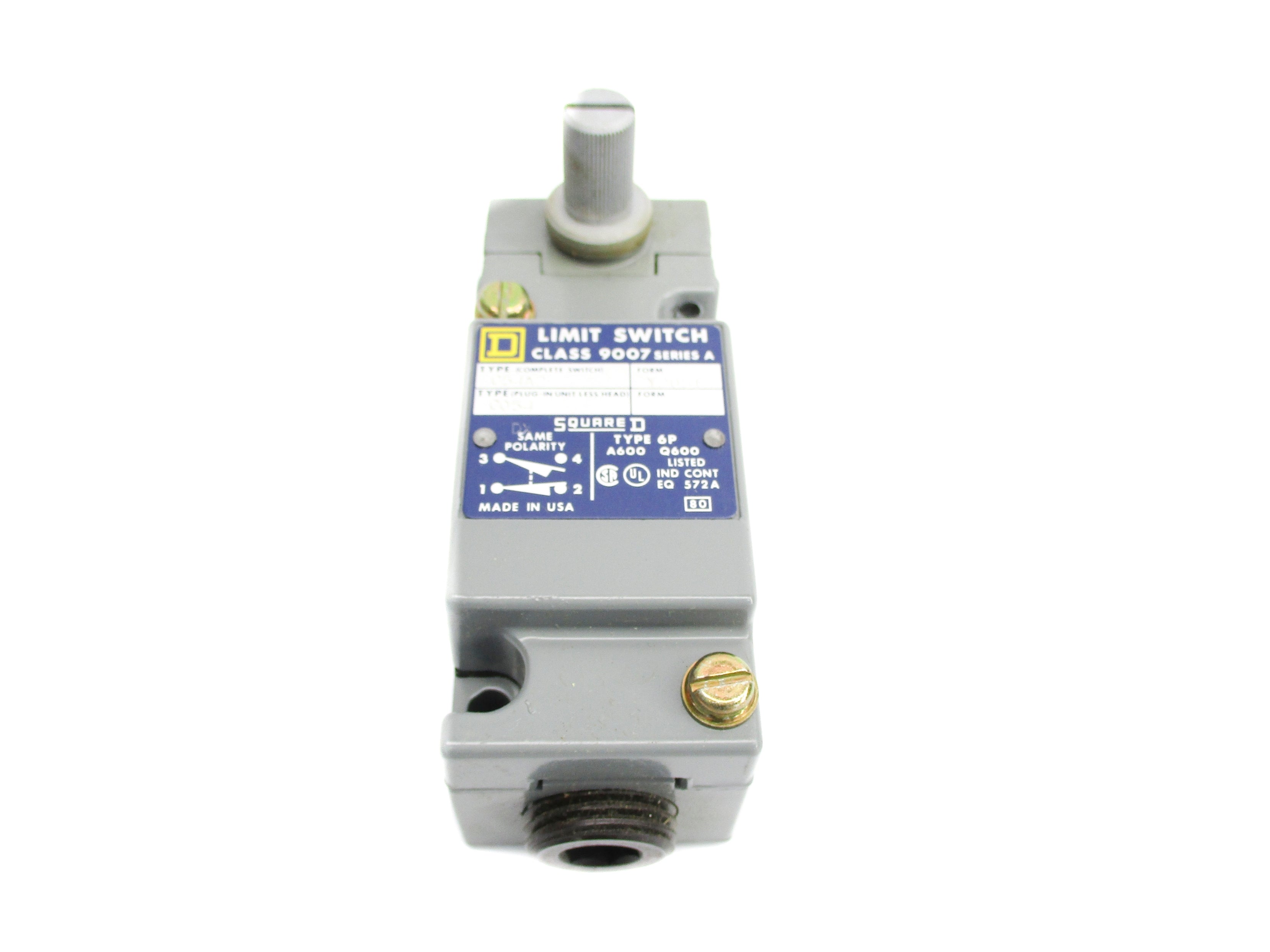 SQUARE D 9007C54A2 SER. A UNMP