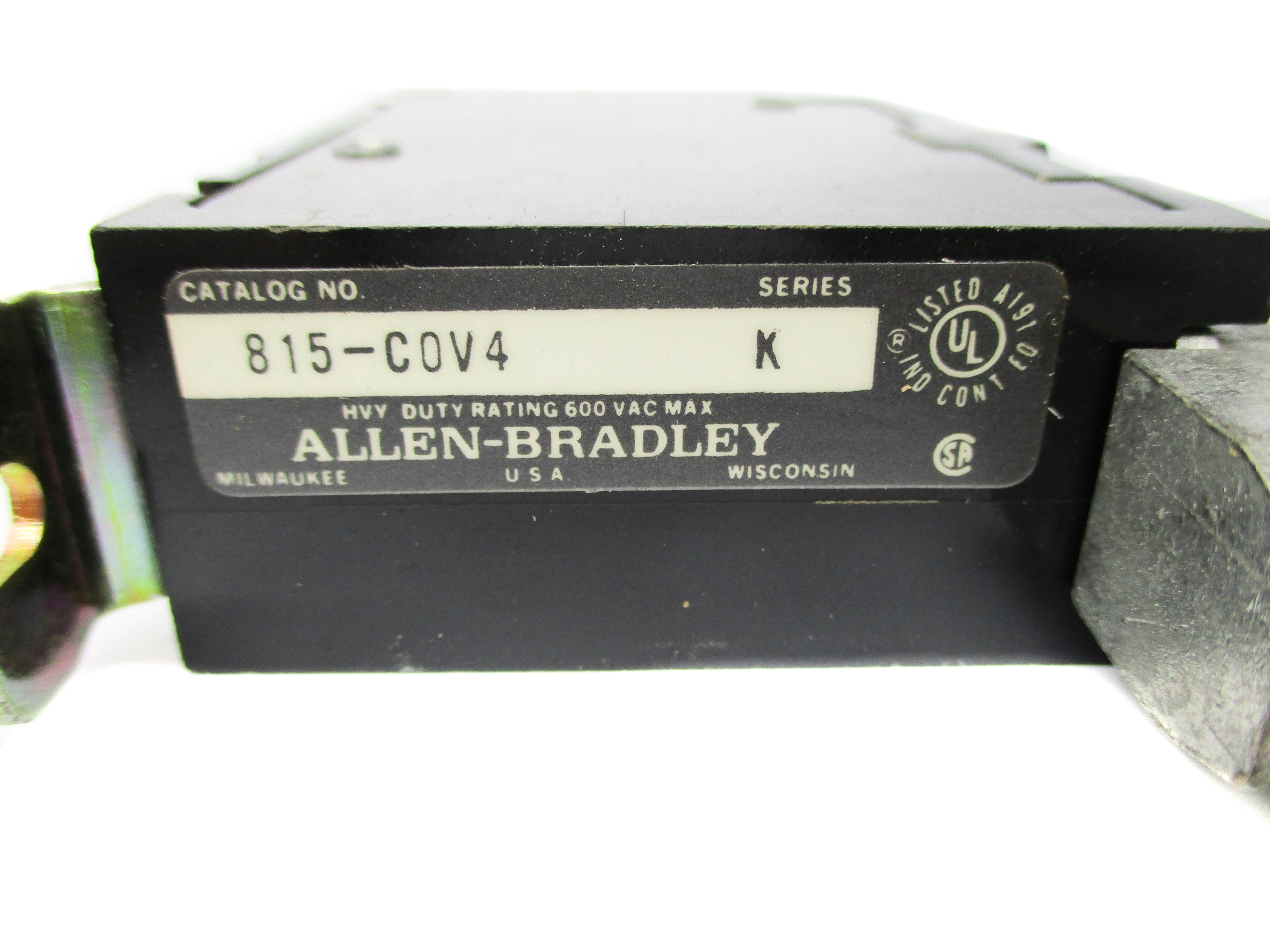 INDUSTRIAL SPARE PART 815-COV4 SER. K 600VAC UNMP