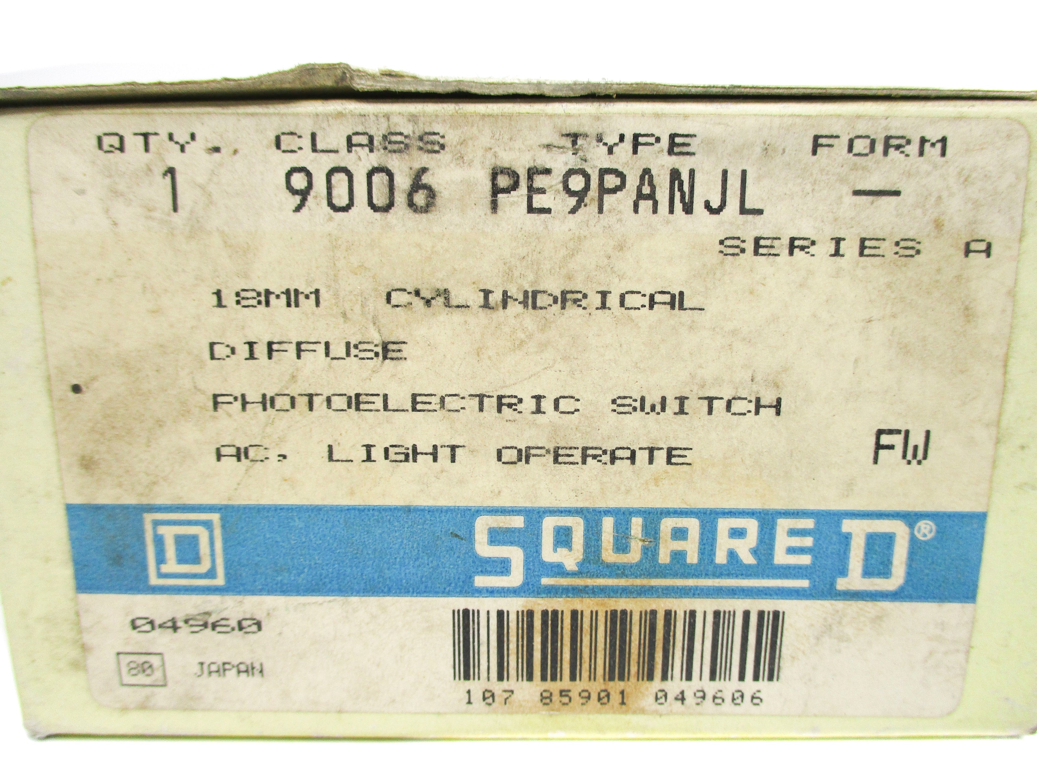SQUARE D 9006PE9PANJL SER. A NSMP