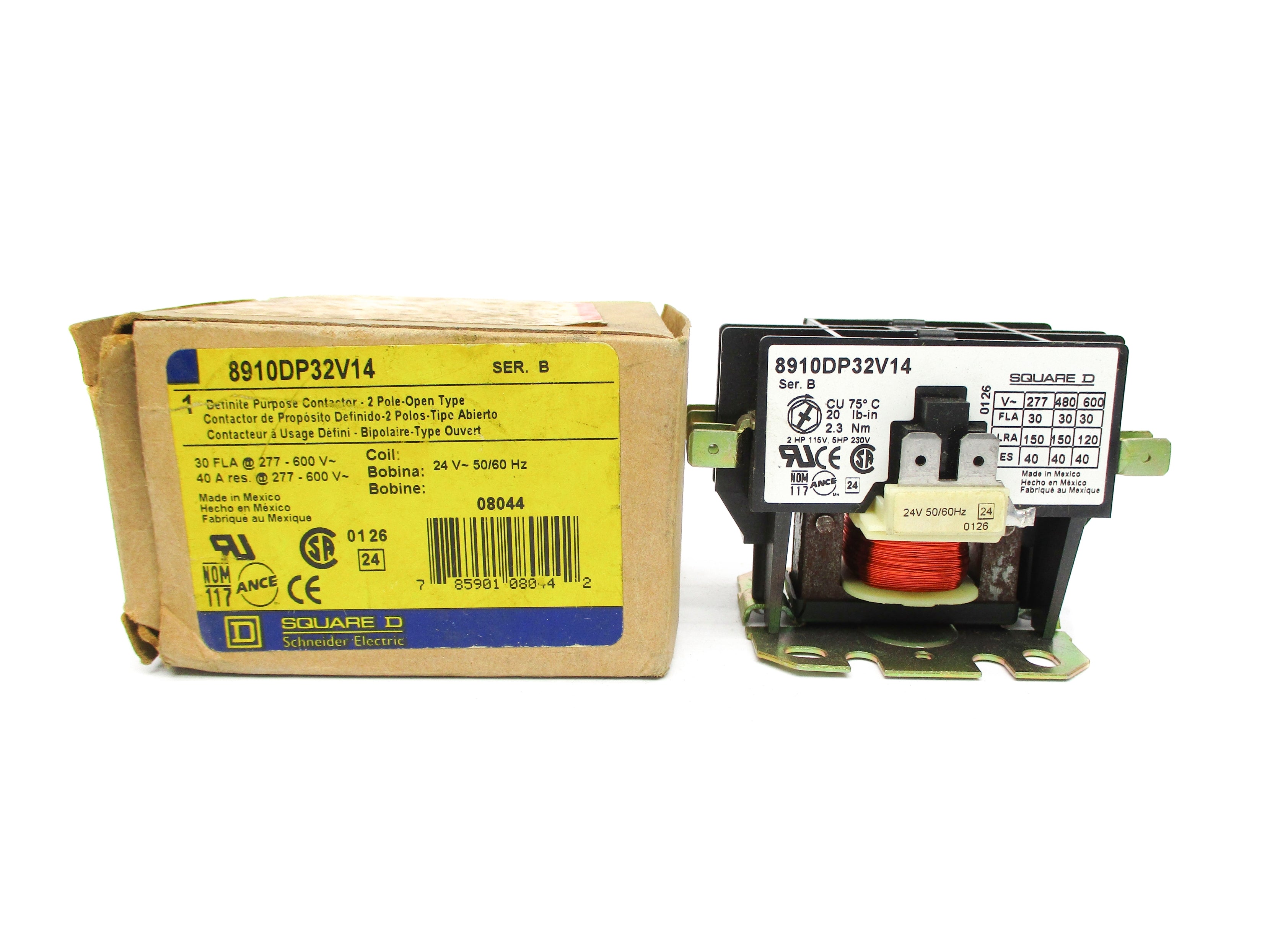 SQUARE D 8910DP32V14 SER. B 24V NSMP