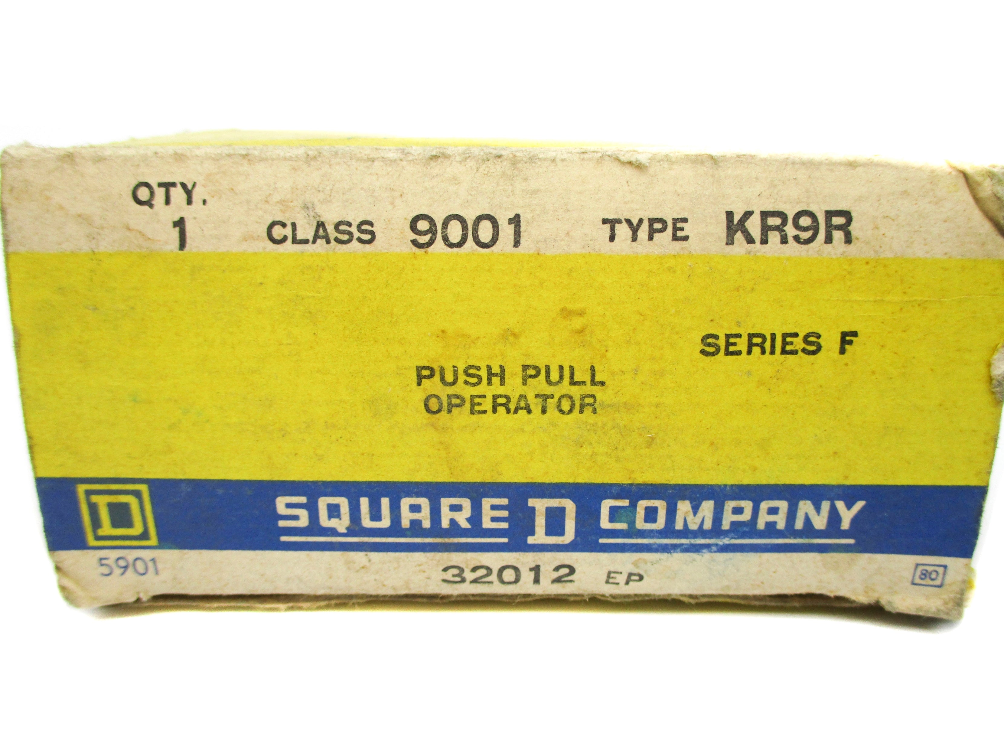 SQUARE D 9001KR9R SER. F NSMP