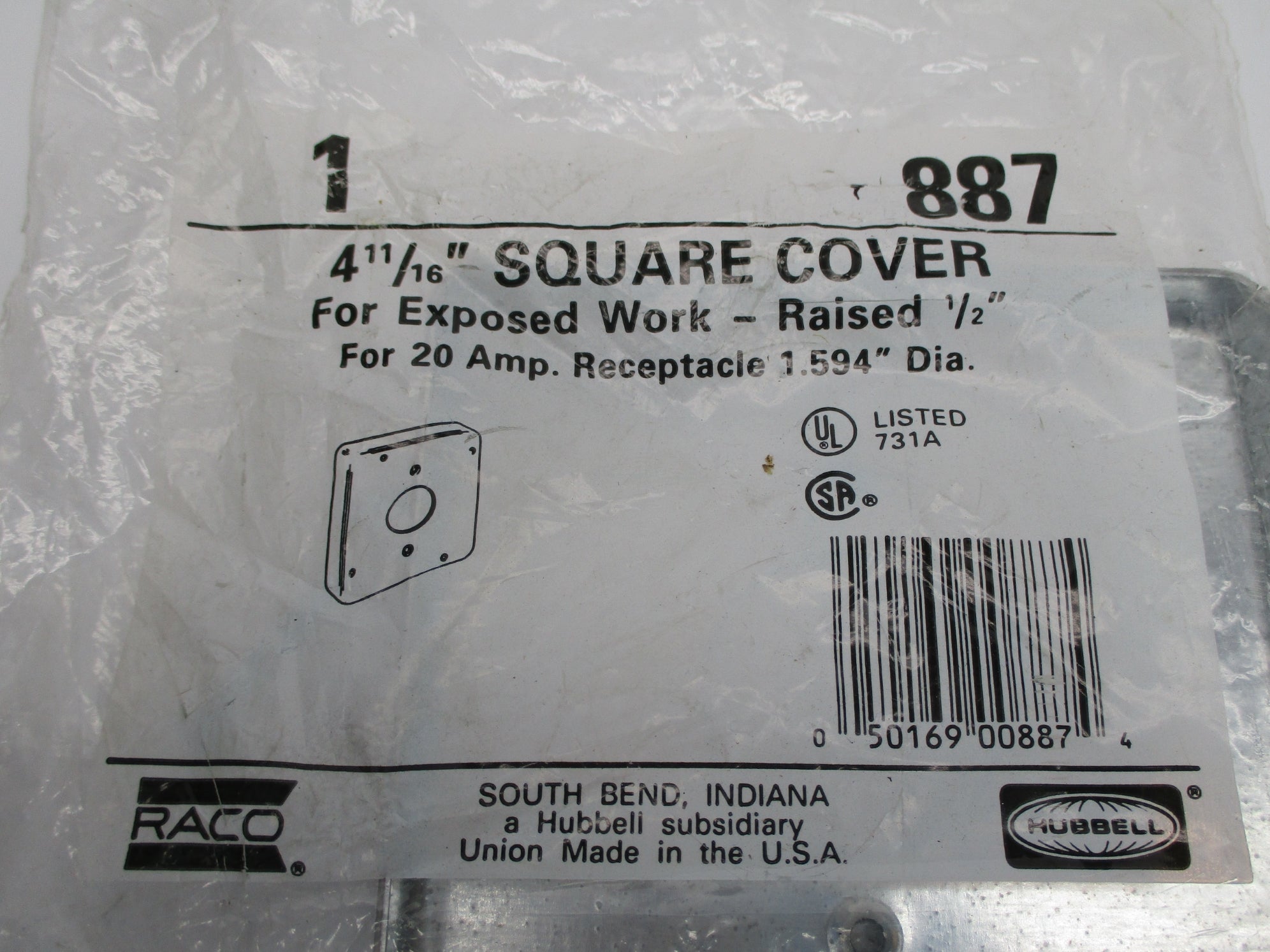 HUBBELL 887 NSMP
