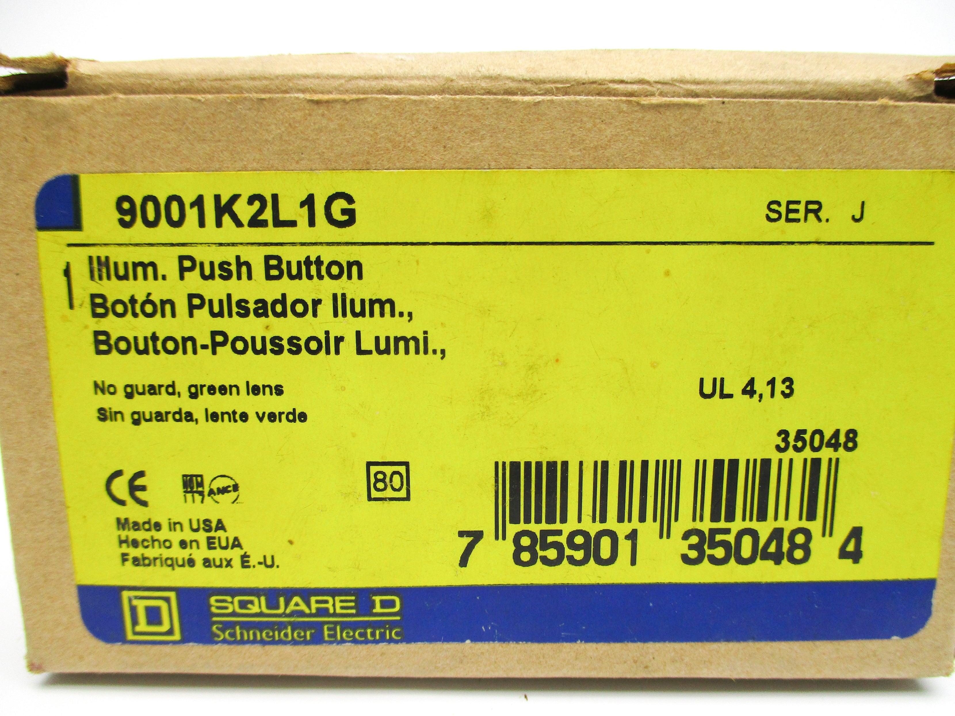 SQUARE D 9001K2L1G SER. J NSMP