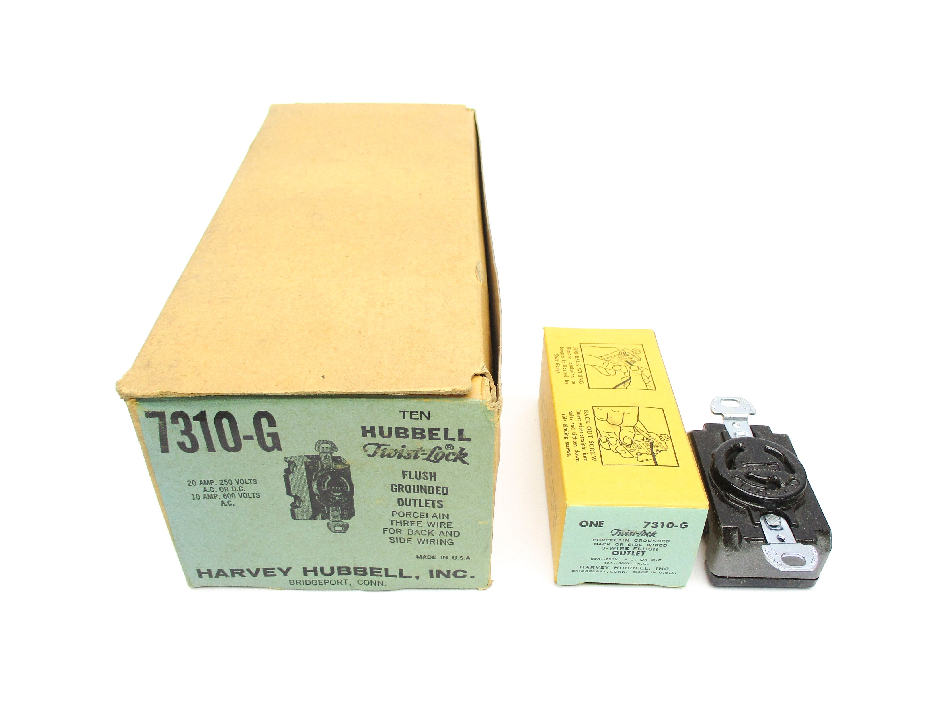 HUBBELL 7310-G (PKG OF 10) NSMP