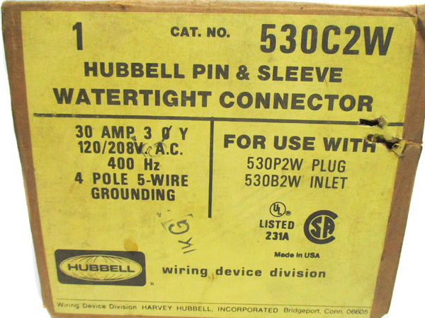 HUBBELL 530C2W NSMP