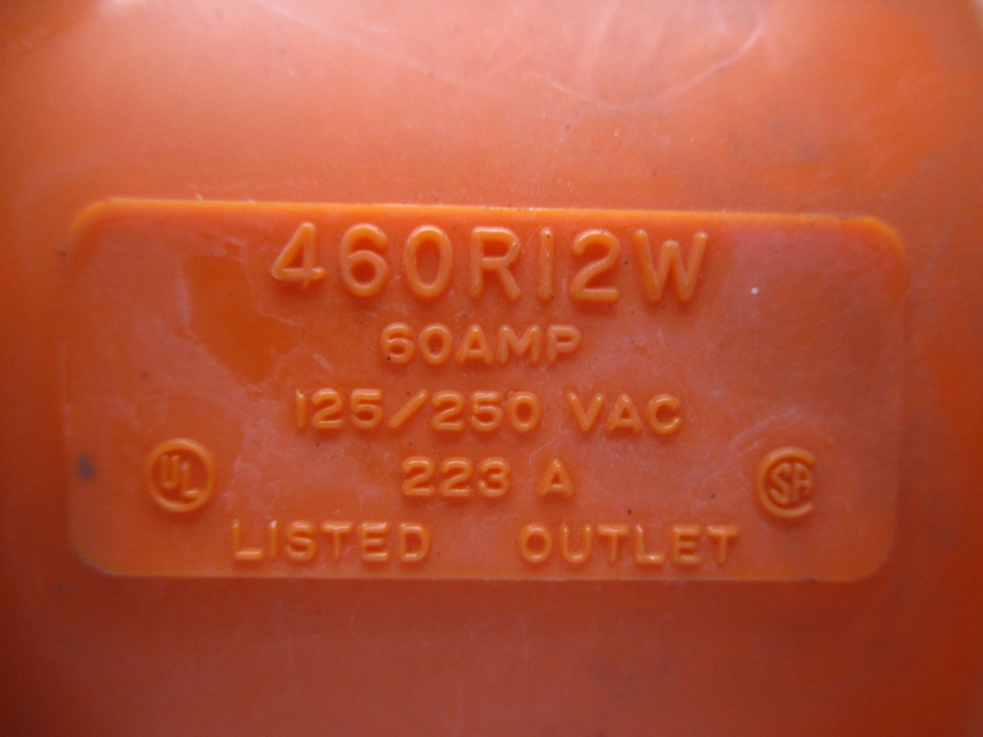 HUBBELL 460R12W UNMP