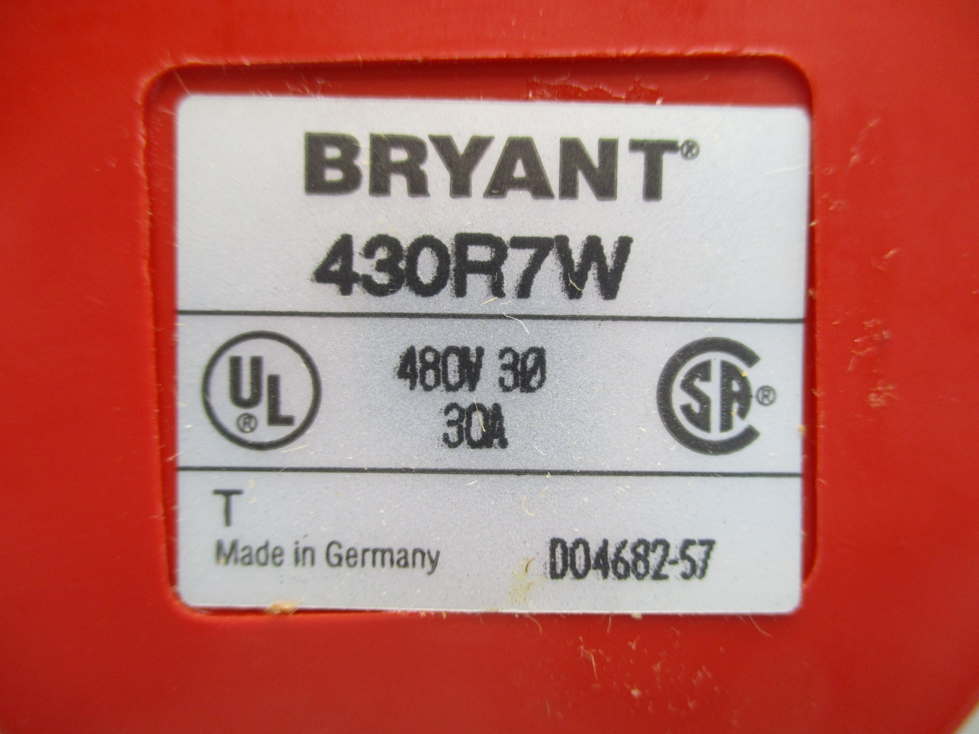 BRYANT 430R7W UNMP