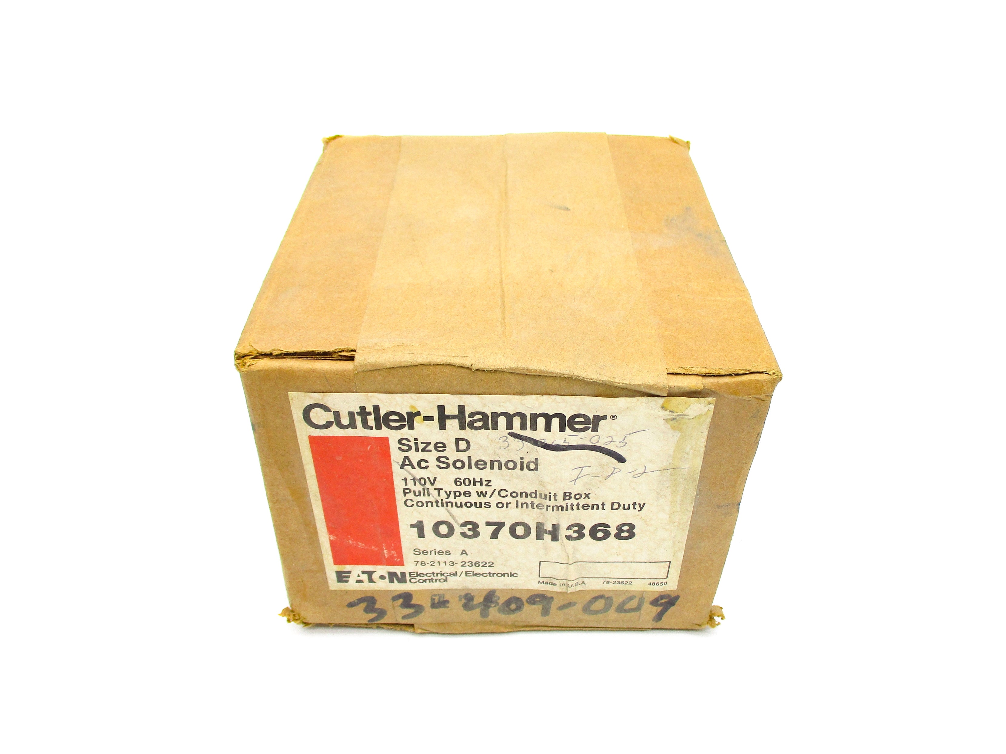 CUTLER HAMMER 10370H368 SER. A 110V NSFS
