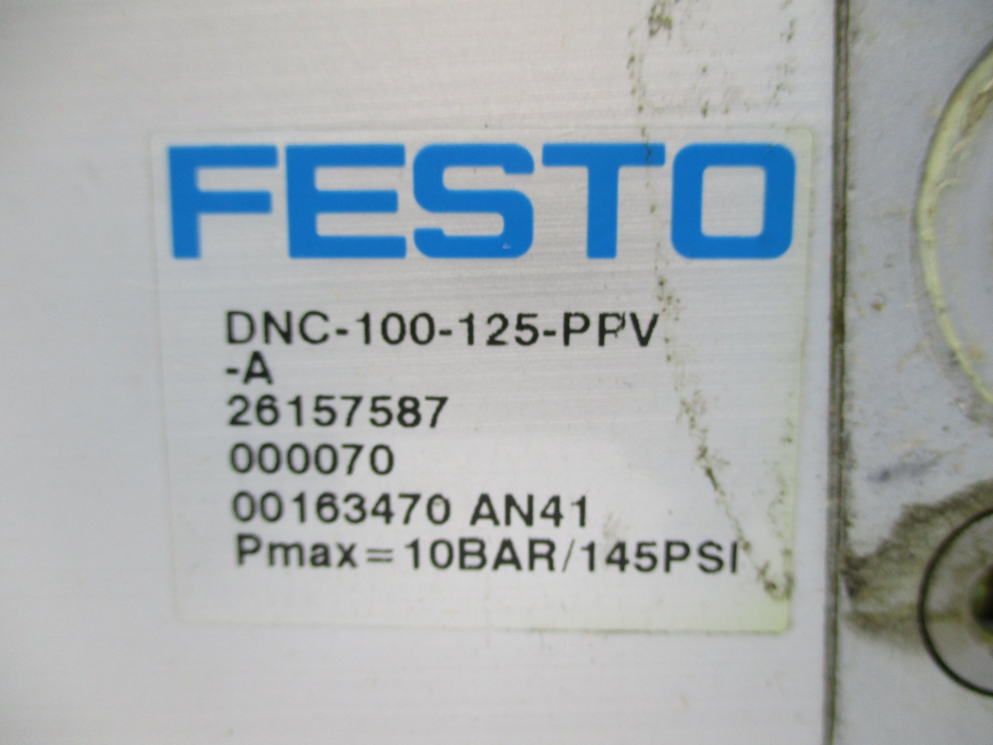 FESTO DNC-100-125-PPV-A 145PSI UNMP