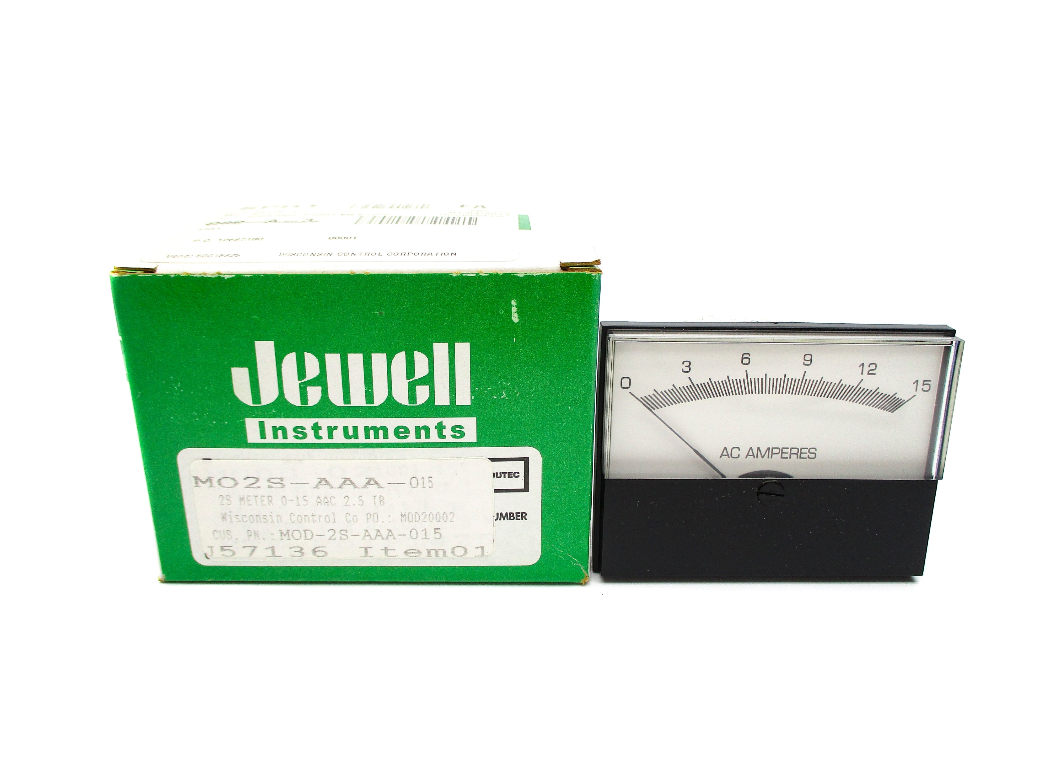 JEWELL INSTRUMENTS MO2S-AAA-015  0-15AC NSMP