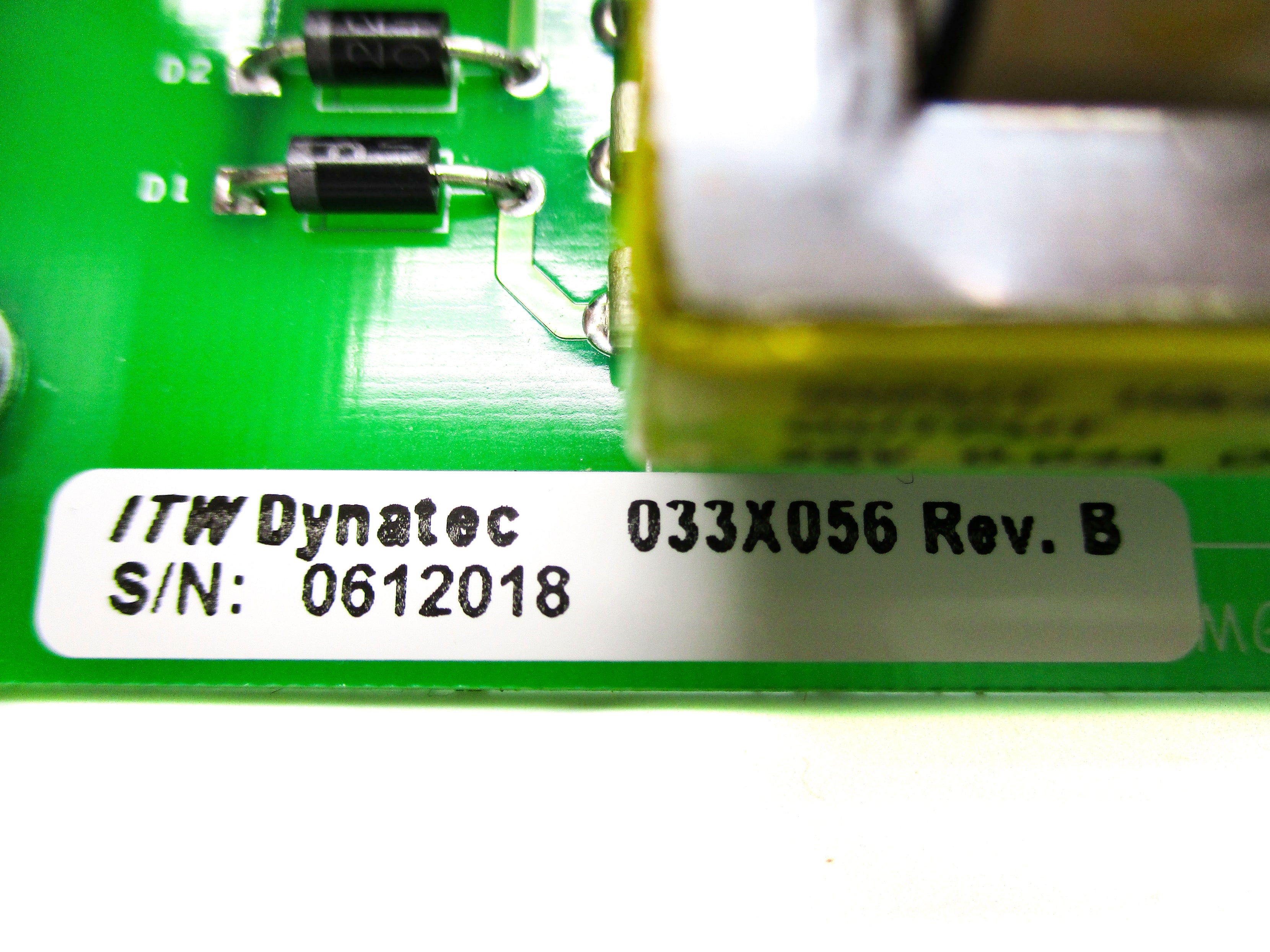 ITW DYNATEC 033X056 REV. B UNMP