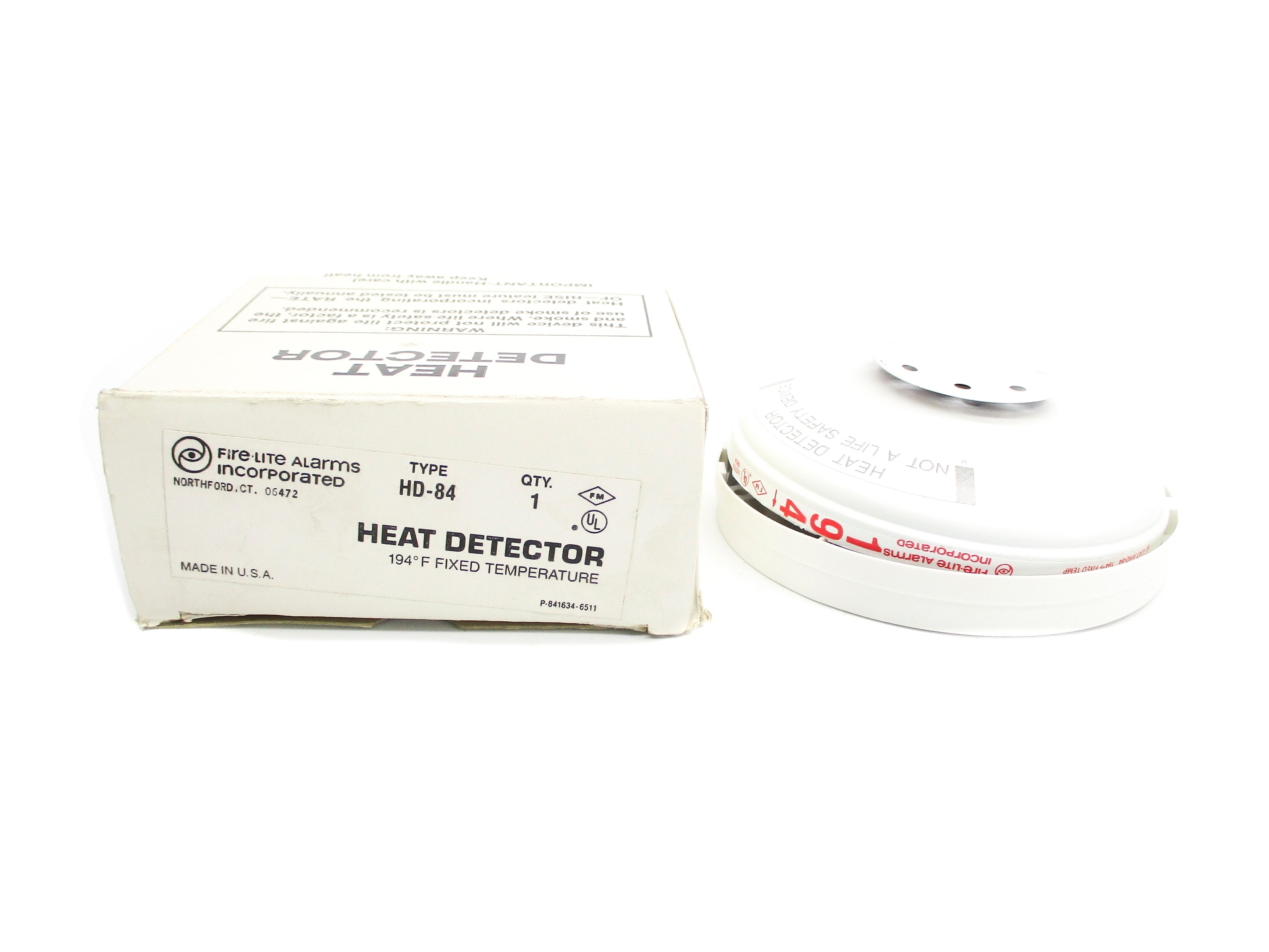 FIRE-LITE ALARMS HD-84 NSMP