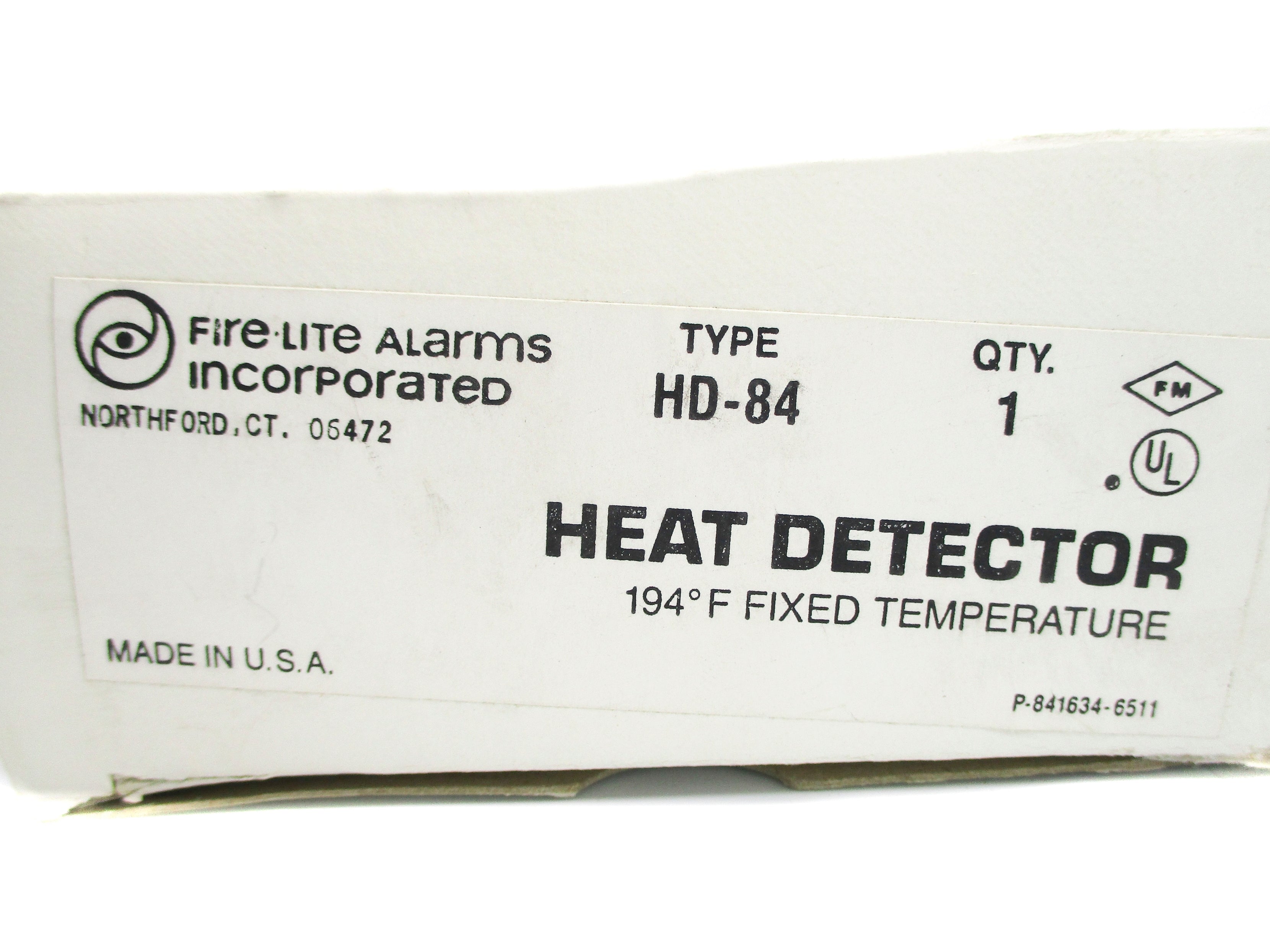 FIRE-LITE ALARMS HD-84 NSMP