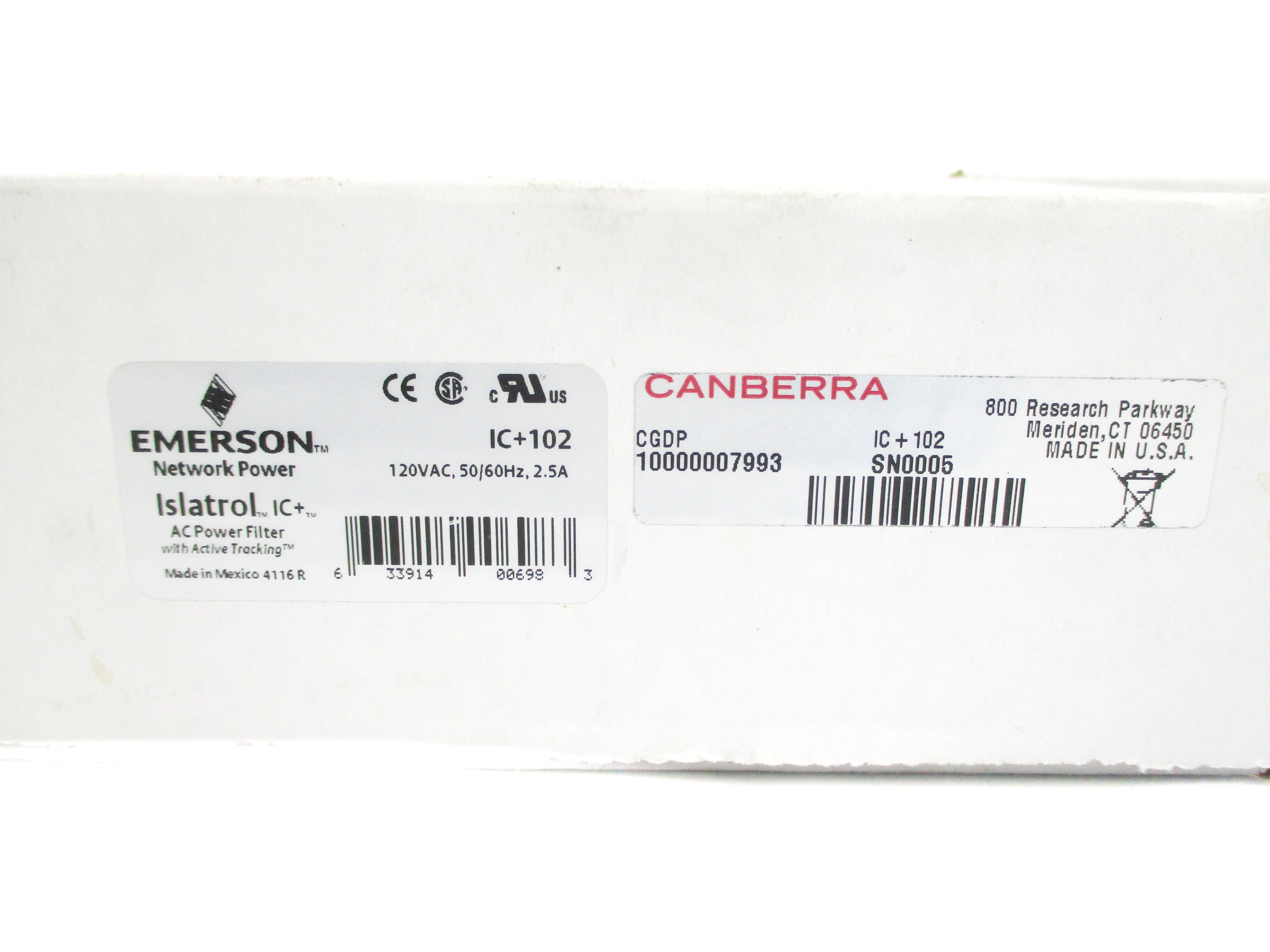 EMERSON IC+102 NSMP