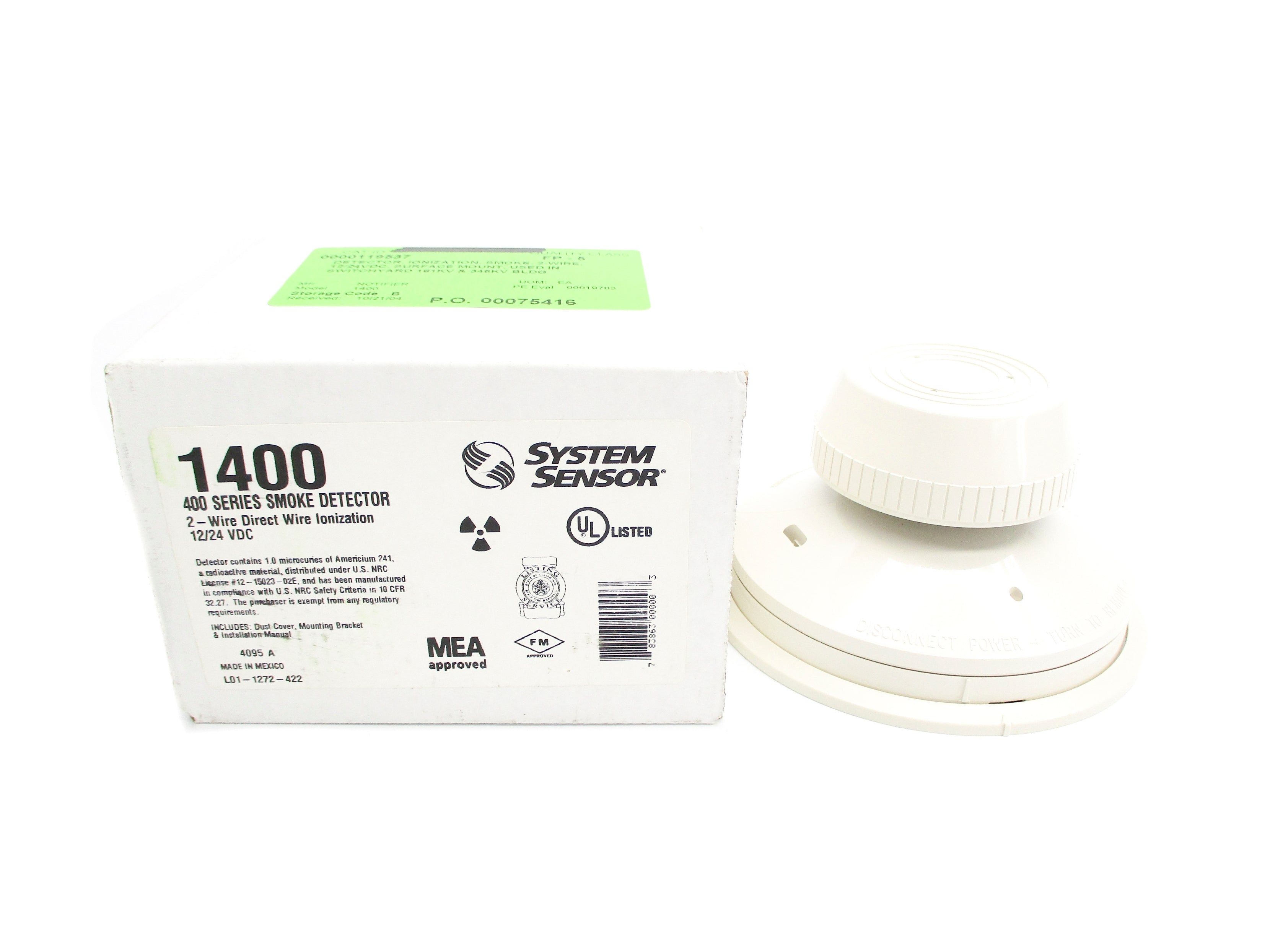 SYSTEM SENSOR 1400 NSMP