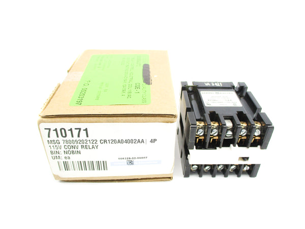 GENERAL ELECTRIC CR120A04002AA SER. A 115V 10A NSMP