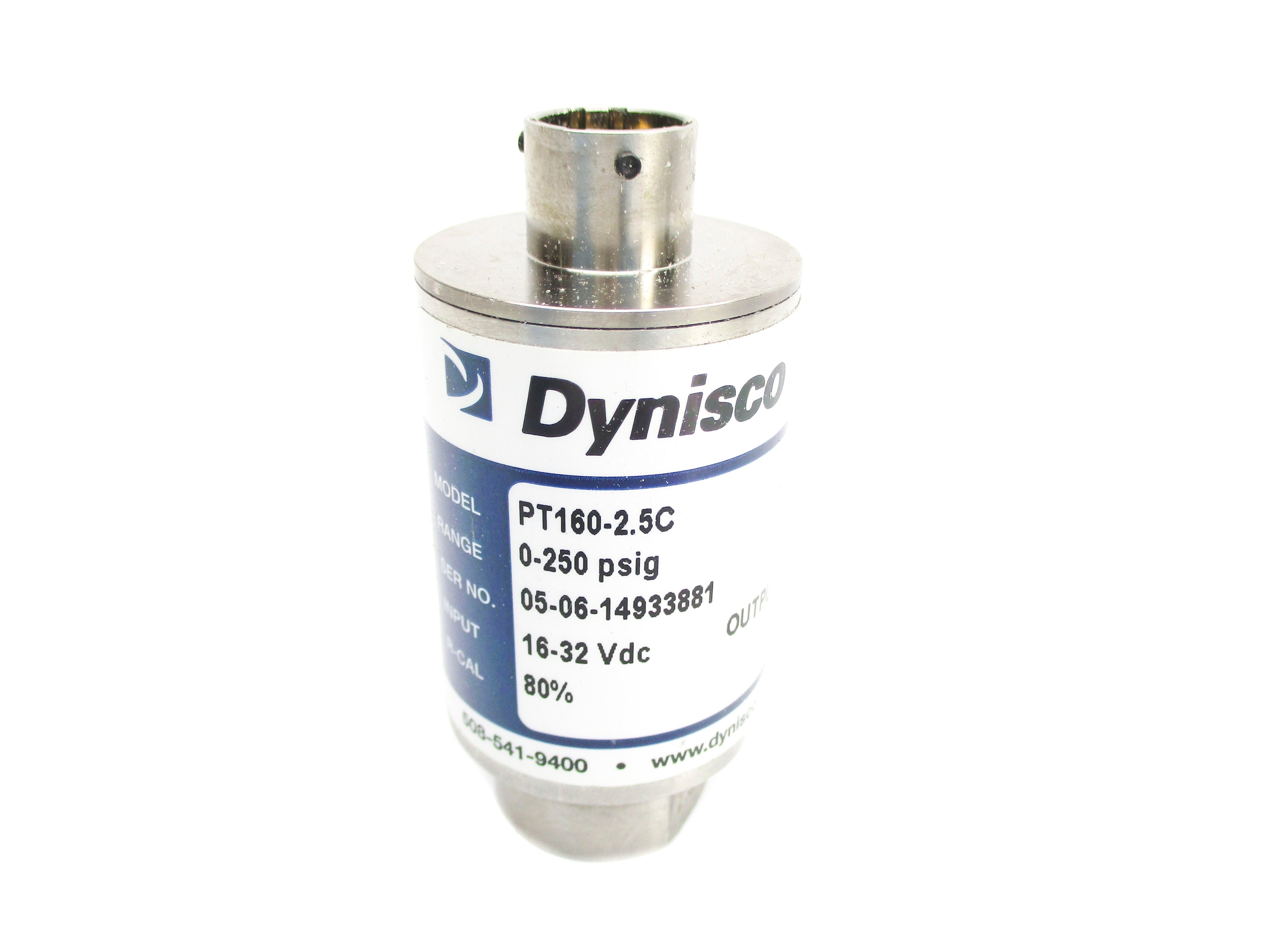 DYNISCO PT160-2.5C 0-250PSIG NSNP