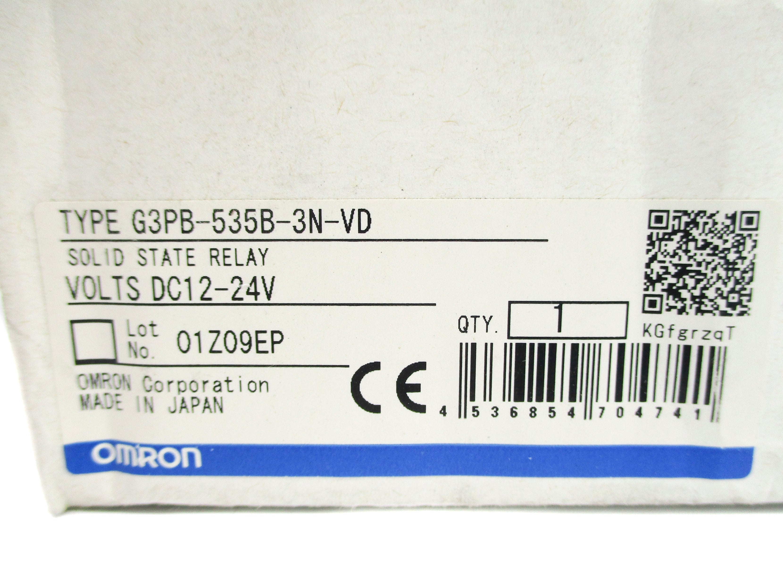 OMRON G3PB-535B-3N-VD 12/24VDC NSMP