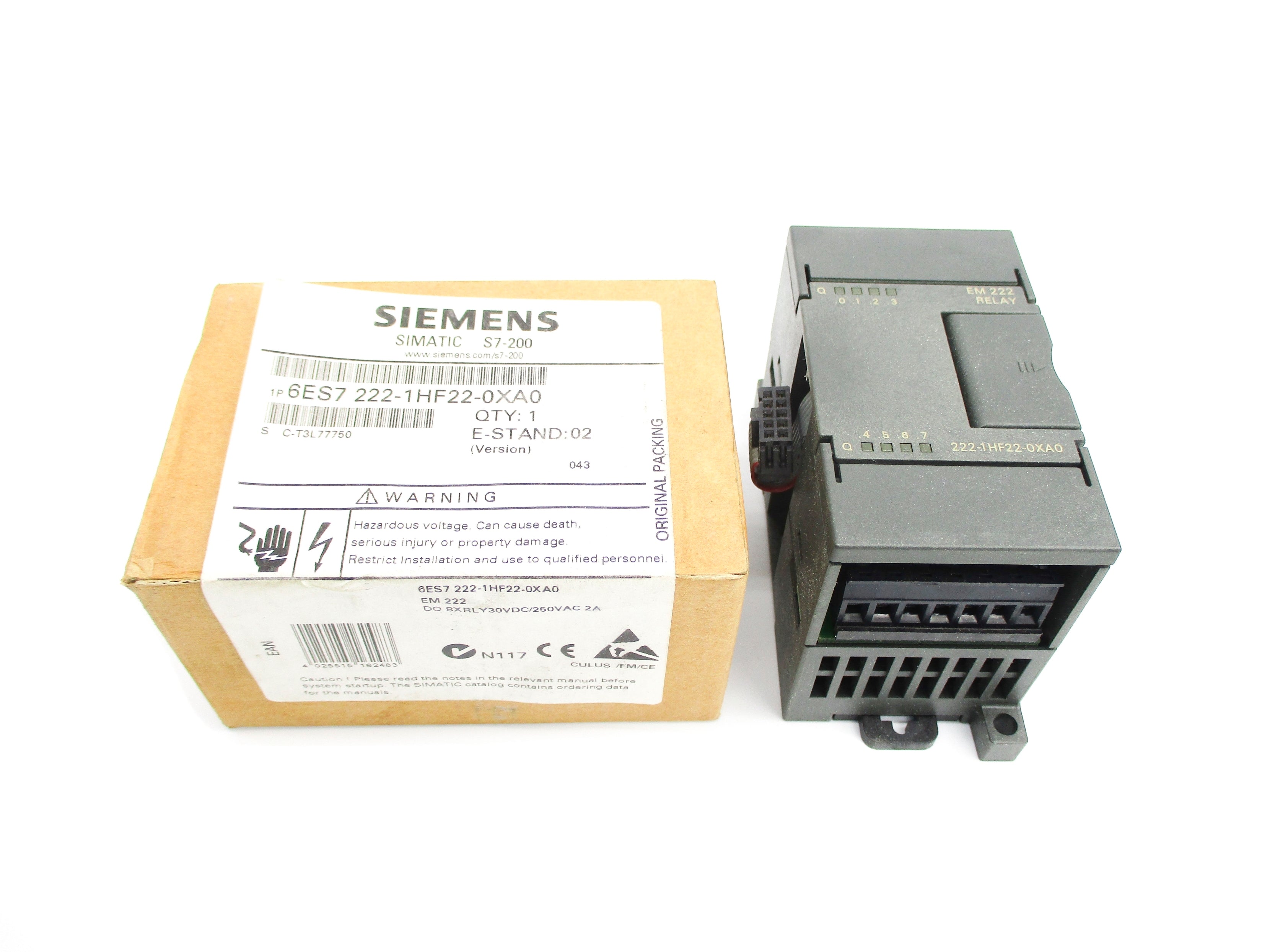 SIEMENS 6ES7222-1HF22-0XA0 NSMP