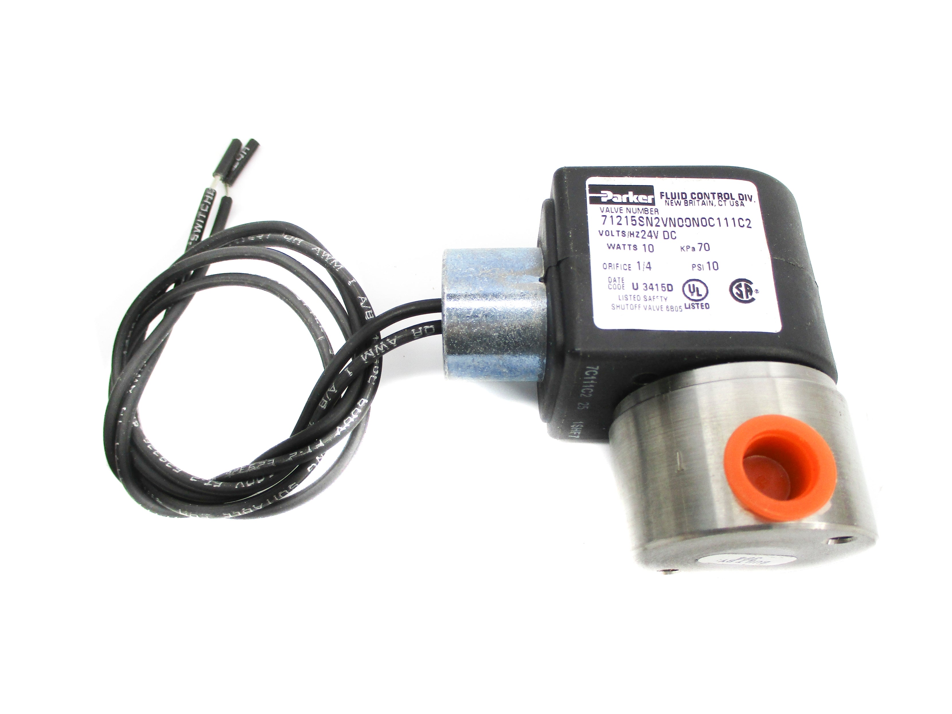 PARKER 71215SN2VN00N0C111C2 24VDC 10PSI NSMP