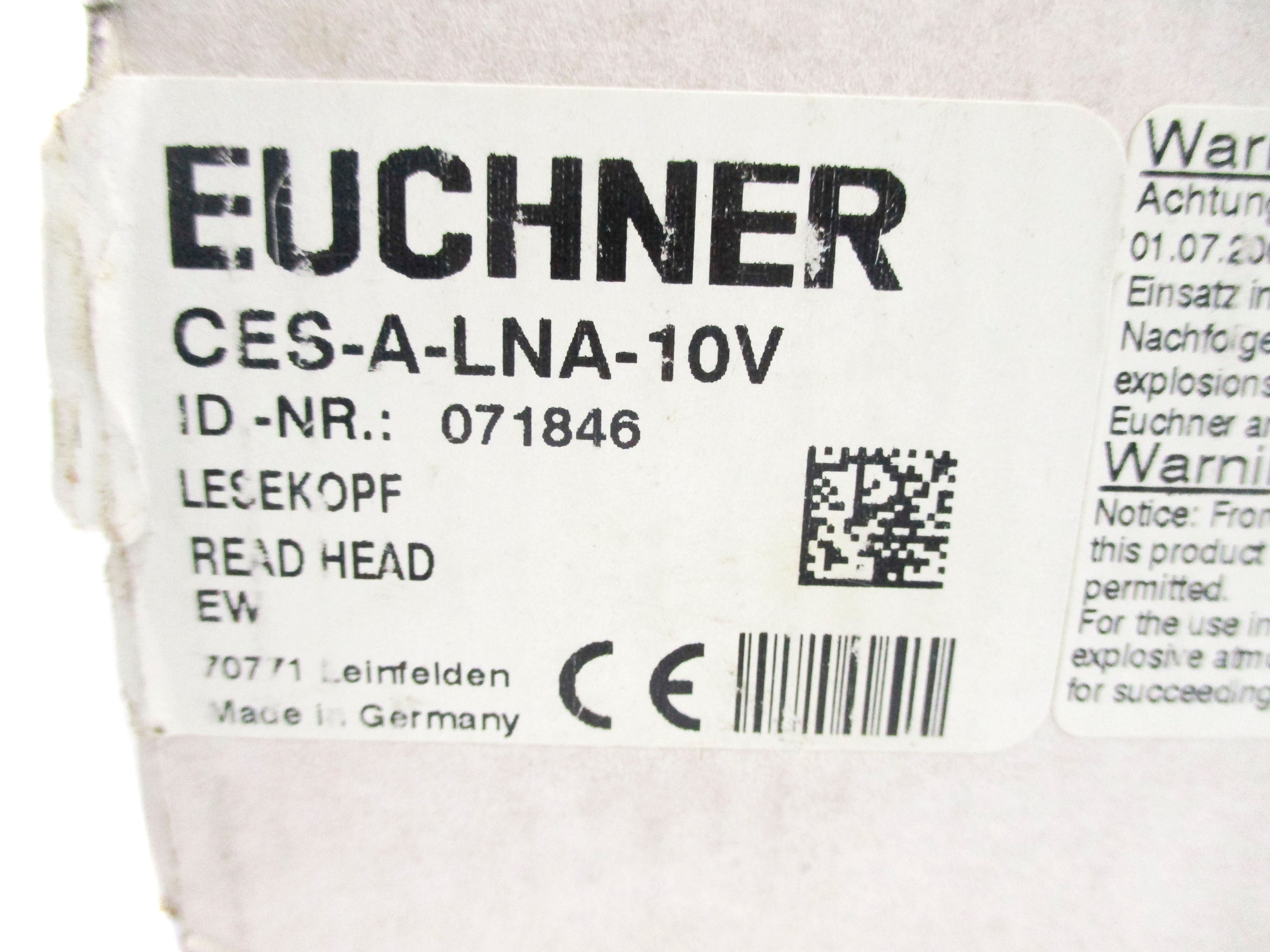 EUCHNER CES-A-LNA-10V 071846 NSMP
