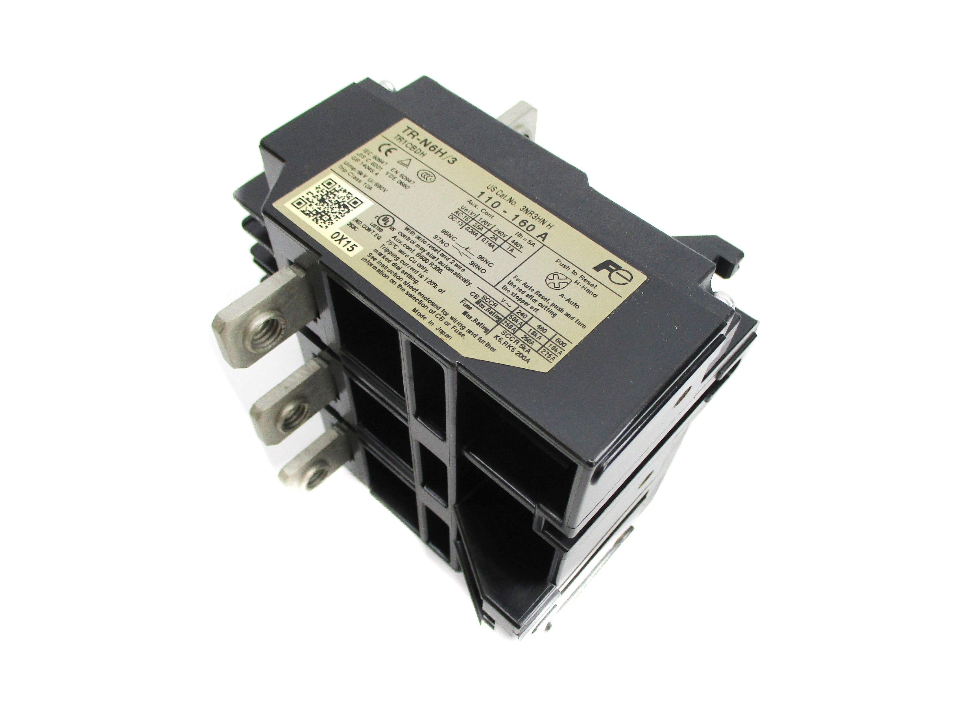 FUJI ELECTRIC TR1CBDH-P TR-N6H/3 110-160A NSMP