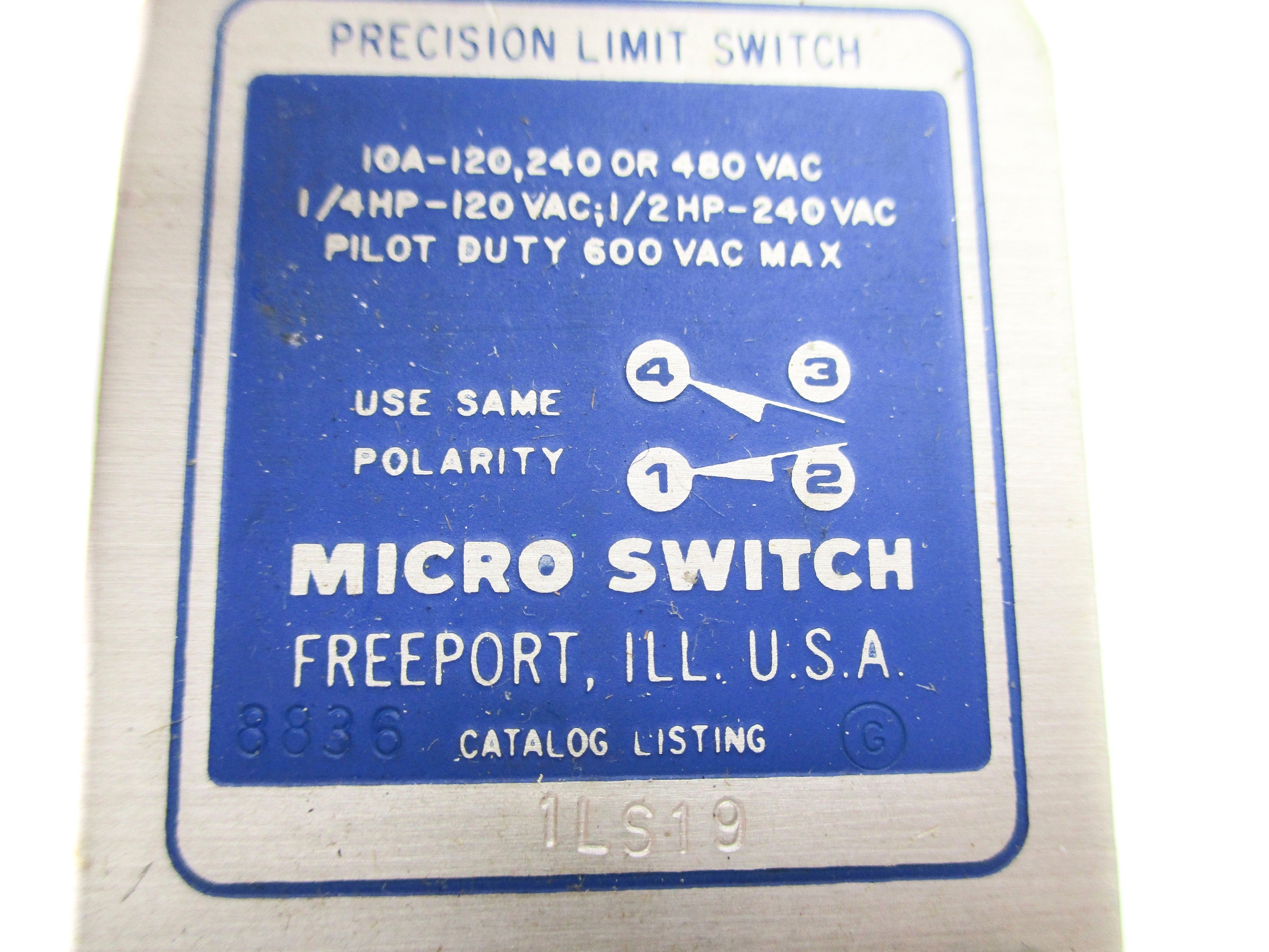 MICRO SWITCH 1LS19 (GREY) NSNP